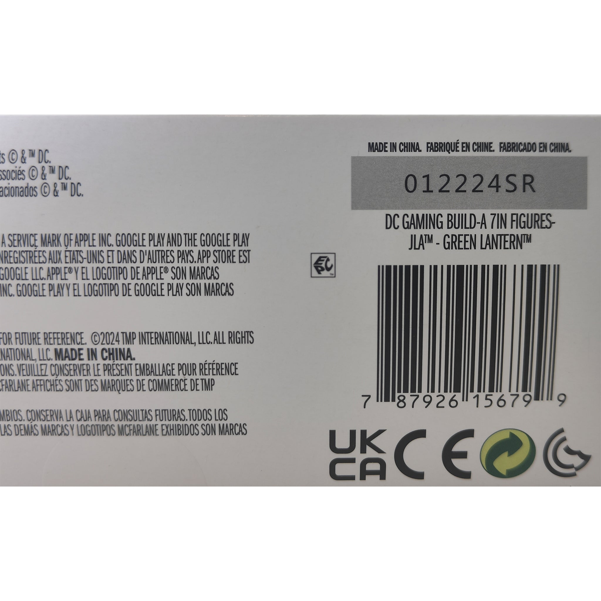 DC Multiverse Green Lantern John Stewart JLA McFarlane Toys Action Figure 2024 18cm – DC Heroes, McFarlane Toys, 18 cm, 2024, pre-owned collector piece, Uncanny Collectibles Dublin Ireland