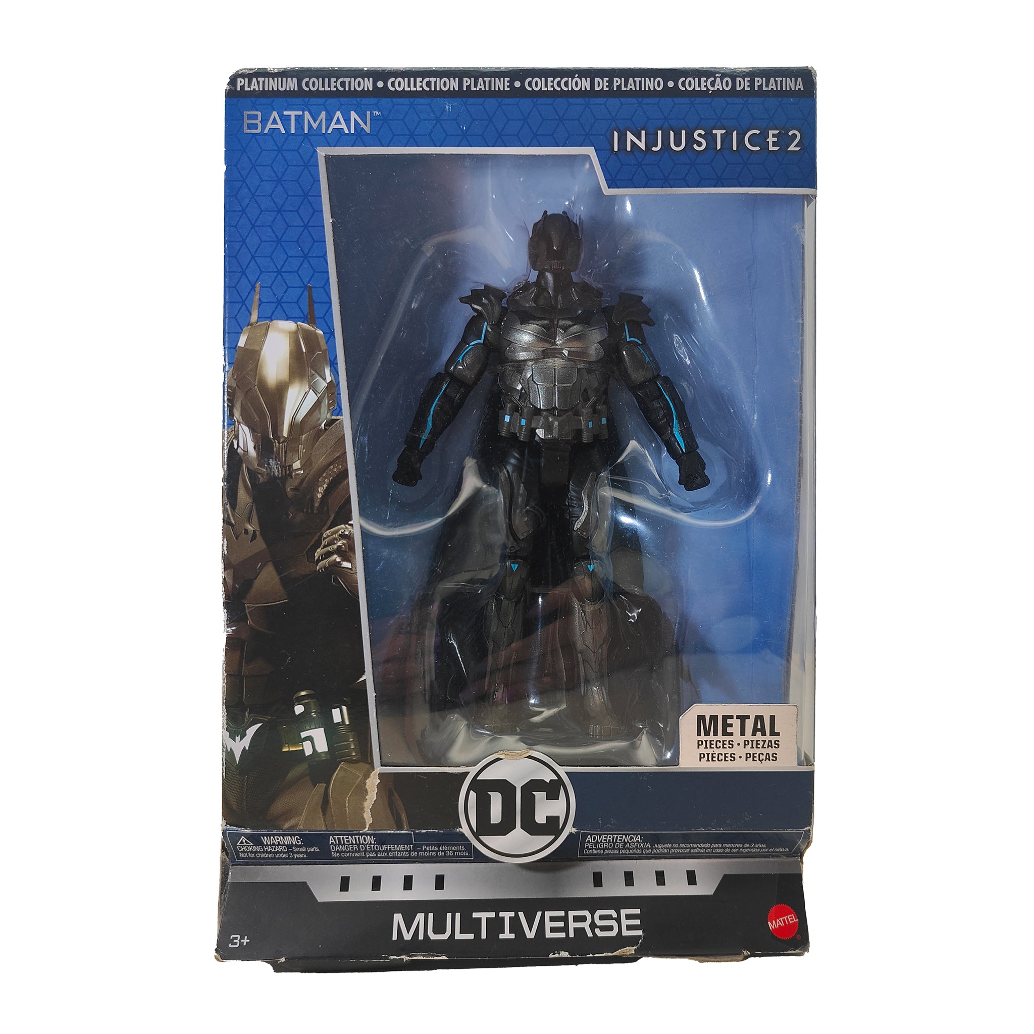 DC Multiverse Injustice 2 Batman Mattel Platinum Collection Action Figure 2017 18cm – Batman, Mattel, 18 cm, 2017, pre-owned collector piece, Uncanny Collectibles Dublin Ireland