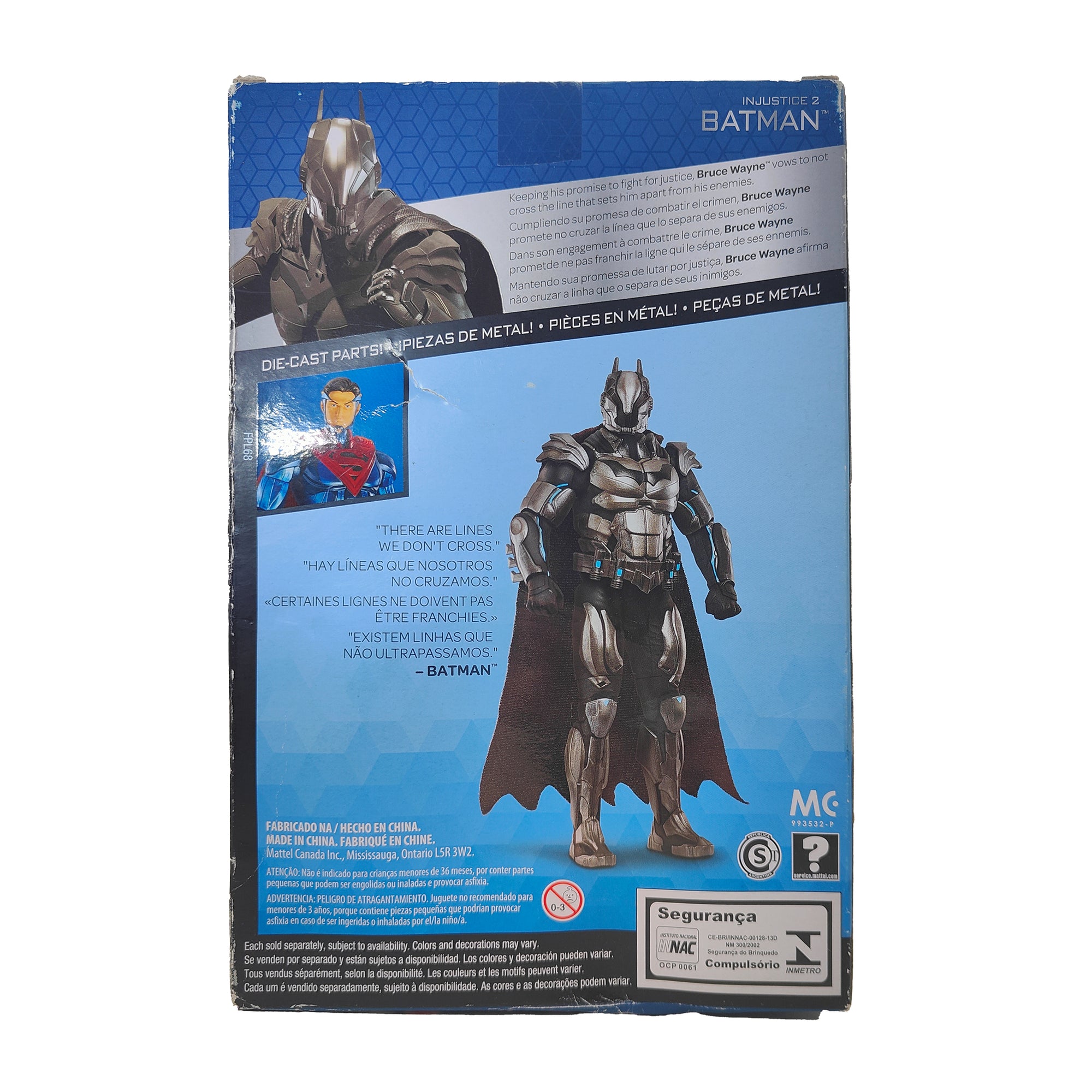 DC Multiverse Injustice 2 Batman Mattel Platinum Collection Action Figure 2017 18cm