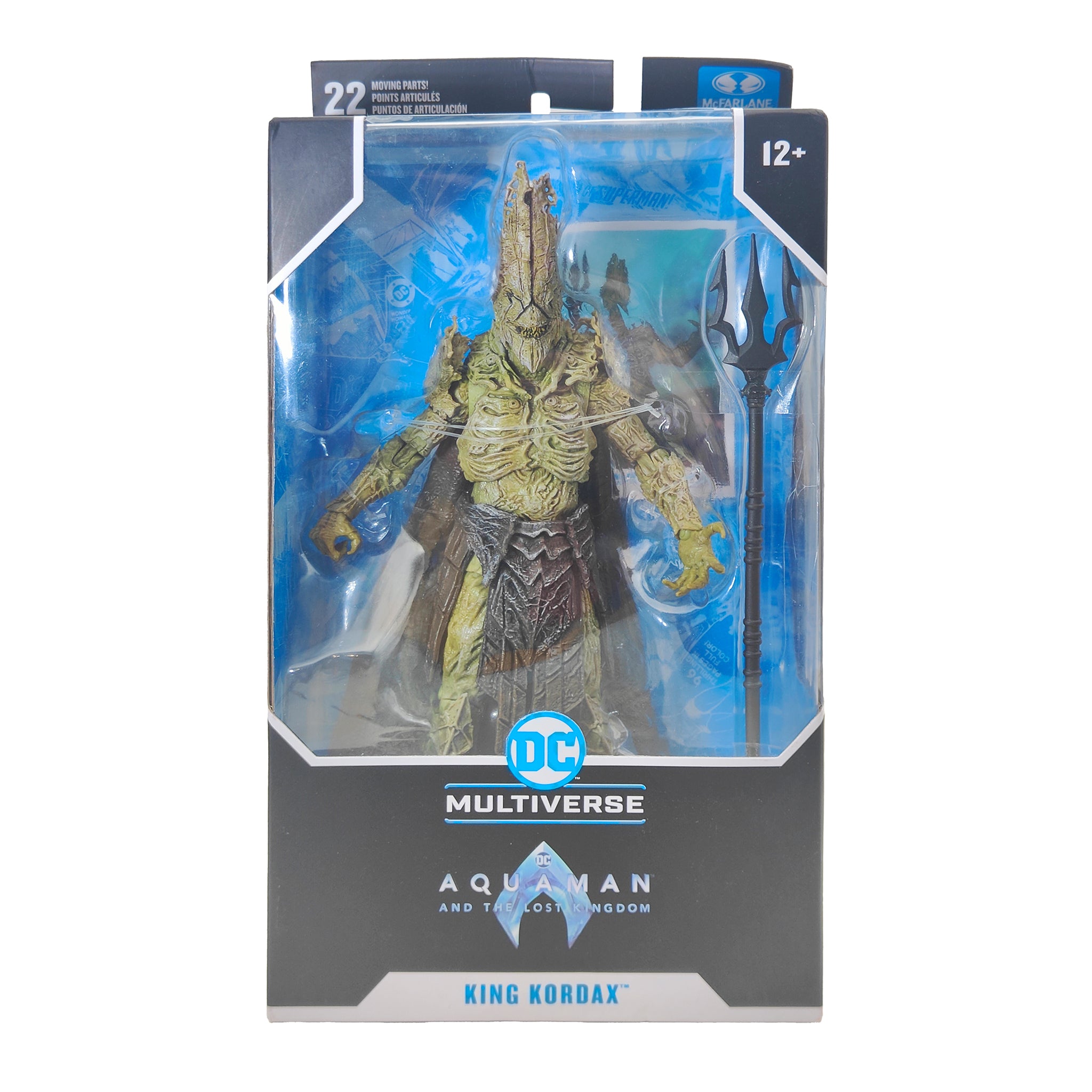 DC Multiverse King Kordax Aquaman And The Lost Kingdom McFarlane Toys Action Figure  2023 18cm – DC Heroes, McFarlane Toys, 18 cm, 2023, pre-owned collector piece, Uncanny Collectibles Dublin Ireland