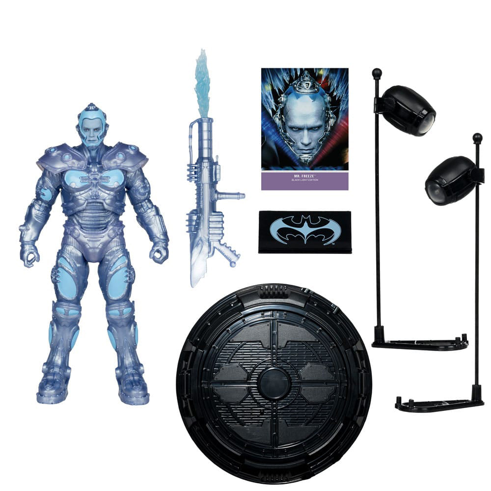 Buy Dc Multiverse Mr Freeze Black Light Edition Gold Label Batman Amp Robin 18 Cm Action Figure collectible online at Uncanny Collectibles
