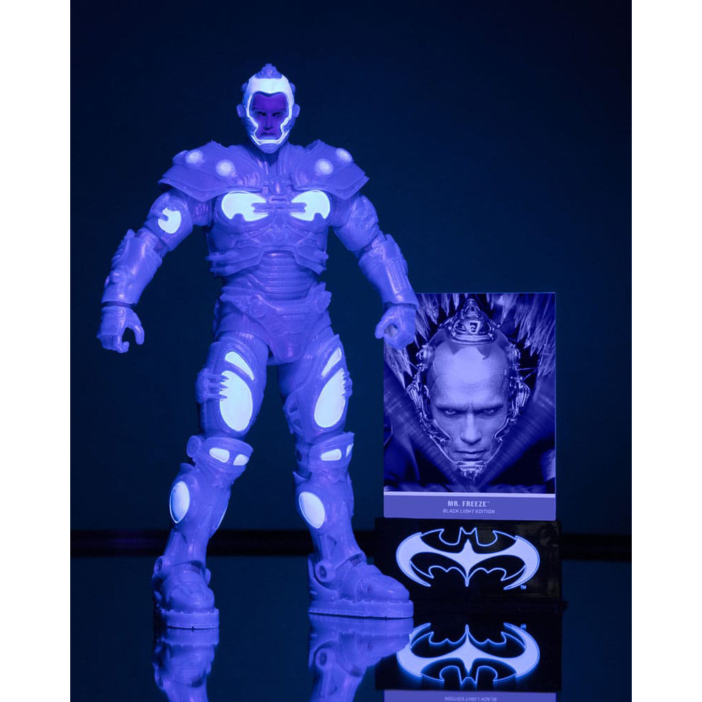 DC Multiverse Mr Freeze Black Light Edition Gold Label Batman and Robin 18 cm Action Figure – Batman, McFarlane Toys, 18 cm, 2021, brand new collector item, Uncanny Collectibles Dublin Ireland