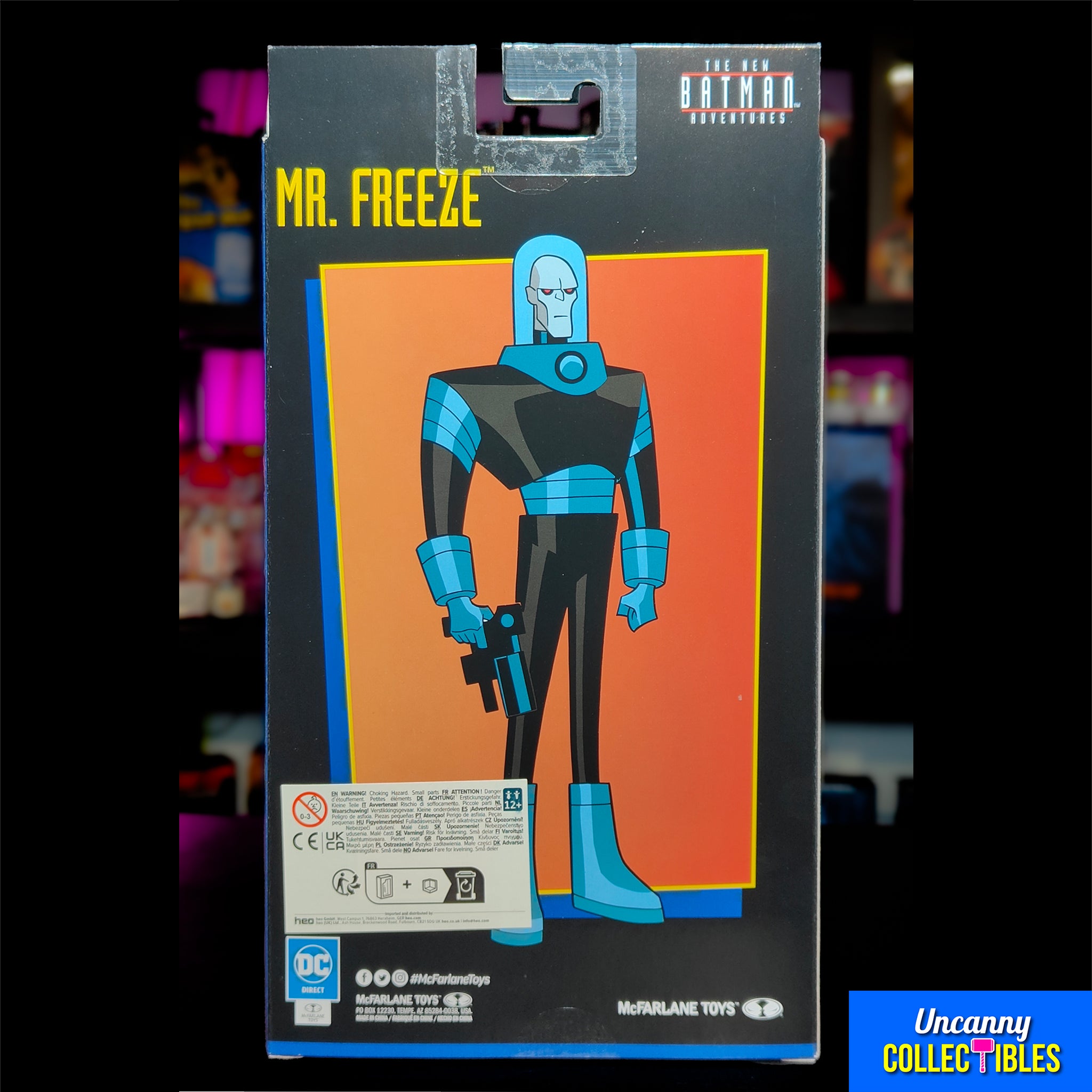 DC Multiverse Mr Freeze The New Batman Adventures Action Figure 18 cm – Batman, McFarlane Toys, 18 cm, brand new collector item, Uncanny Collectibles Dublin Ireland