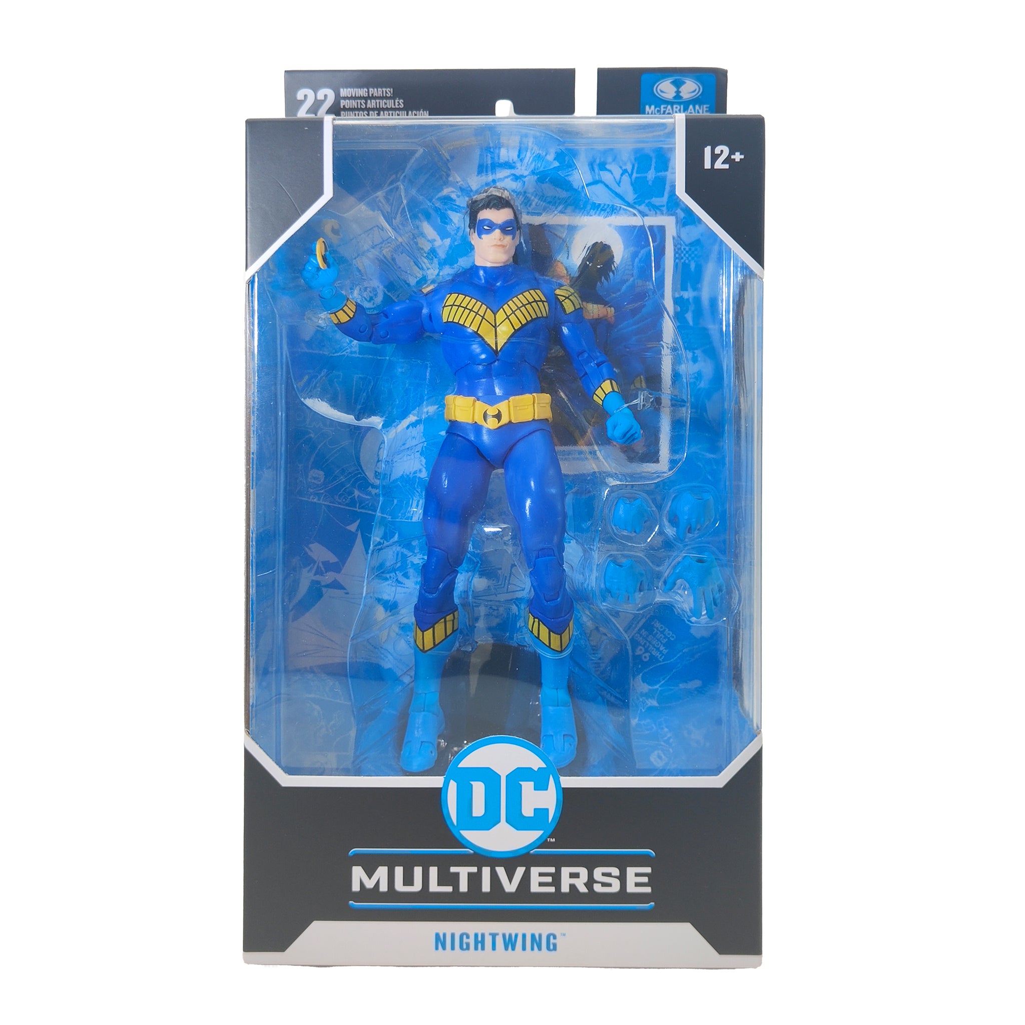 DC Multiverse Nightwing Batman Knightfall McFarlane Toys Action Figure 2024 18cm – Batman, McFarlane Toys, 18 cm, 2024, pre-owned collector piece, Uncanny Collectibles Dublin Ireland