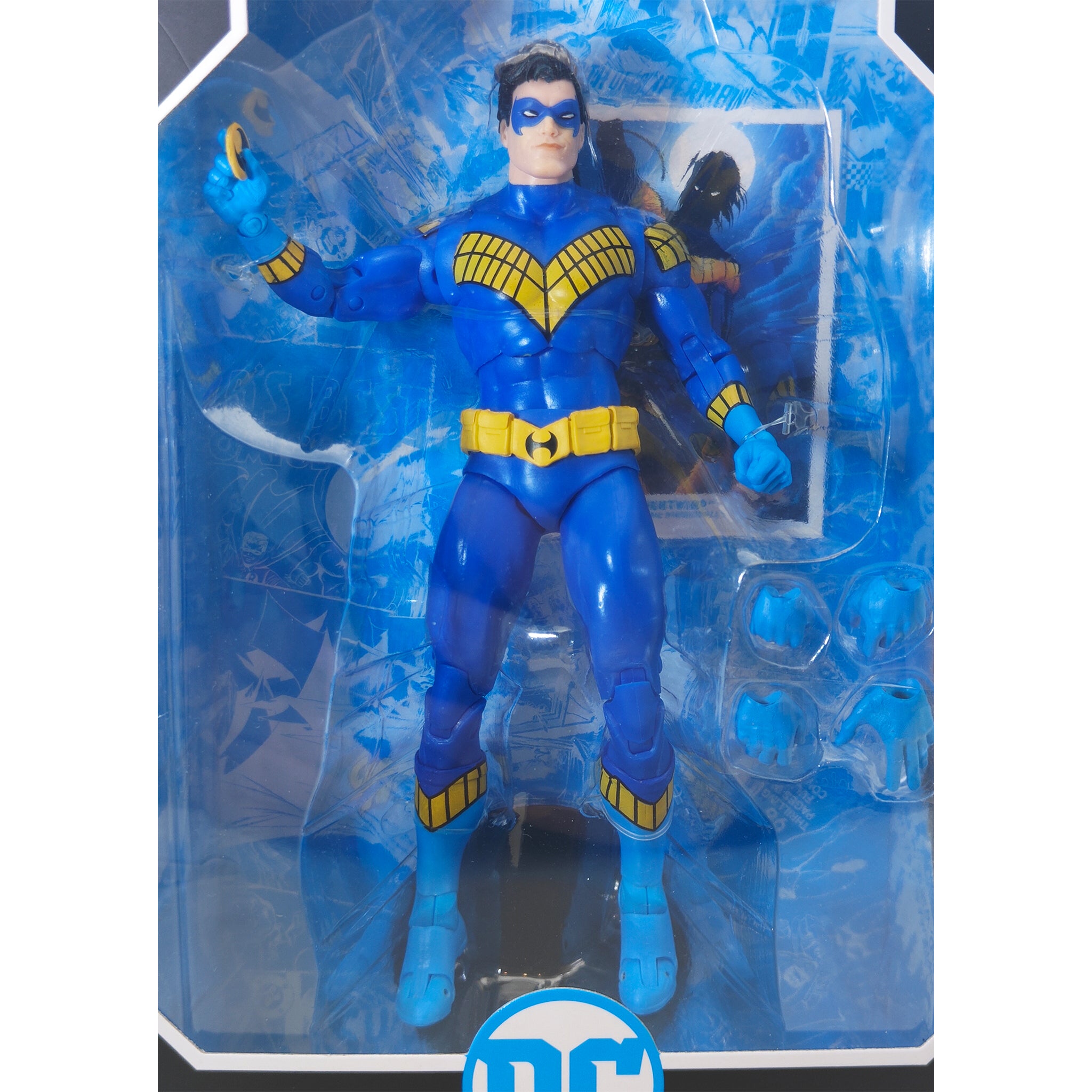 DC Multiverse Nightwing Batman Knightfall McFarlane Toys Action Figure 2024 18cm – Batman, McFarlane Toys, 18 cm, 2024, pre-owned collector piece, Uncanny Collectibles Dublin Ireland