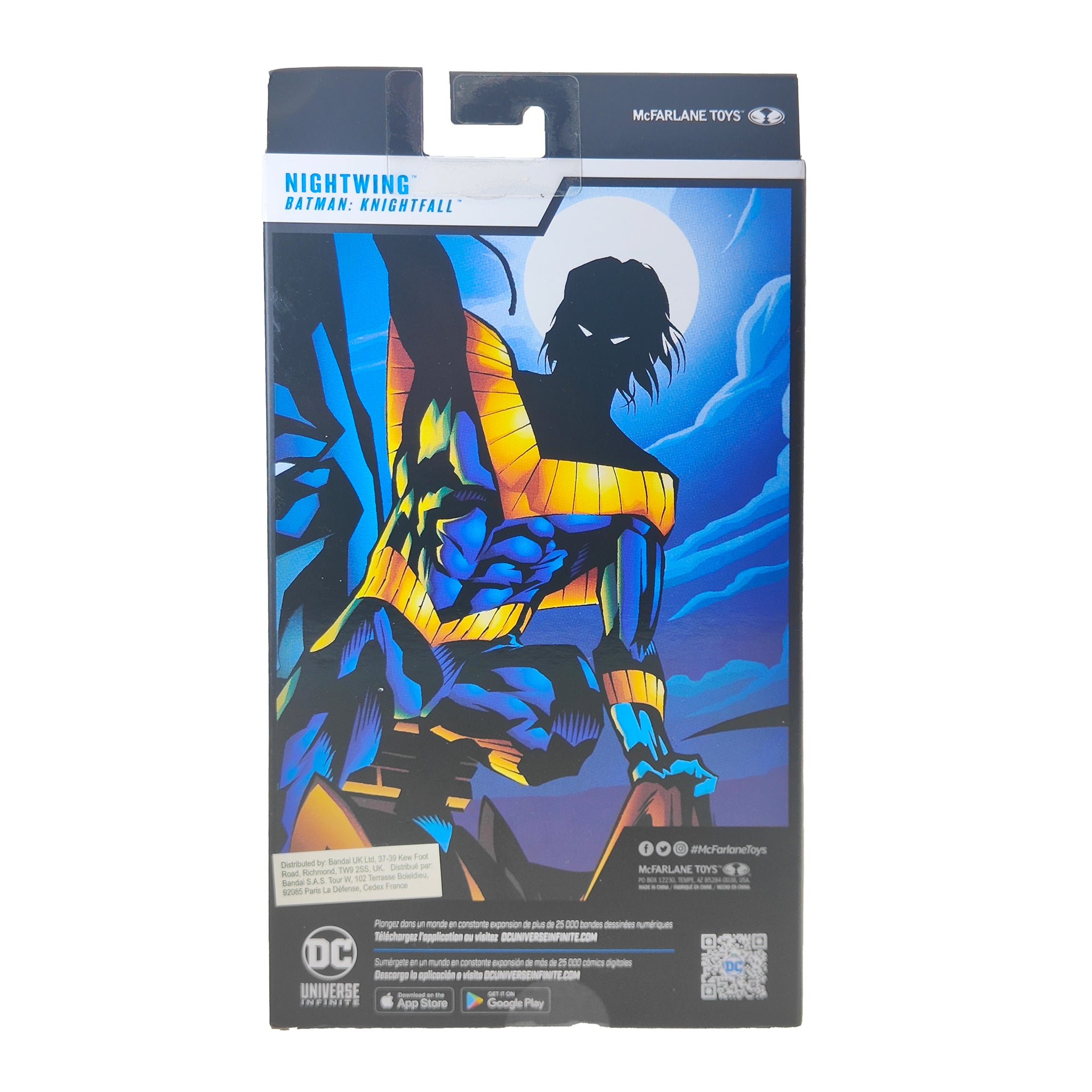 DC Multiverse Nightwing Batman Knightfall McFarlane Toys Action Figure 2024 18cm – Batman, McFarlane Toys, 18 cm, 2024, pre-owned collector piece, Uncanny Collectibles Dublin Ireland