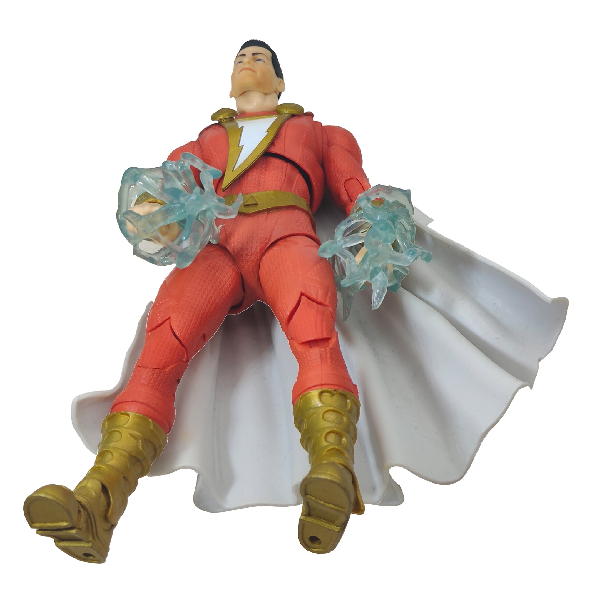 DC Multiverse Shazam DC Rebirth McFarlane Toys Action Figure Gold Label – DC Heroes, McFarlane Toys, 18 cm, pre-owned collector piece, Uncanny Collectibles Dublin Ireland