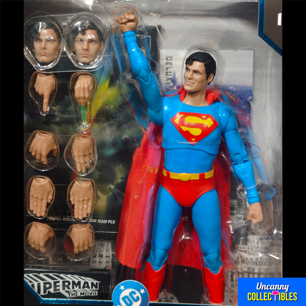 DC Multiverse Superman 1978 Christopher Reeve McFarlane Toys Action Figure Deluxe Theatrical Edition – photo 3 of 15