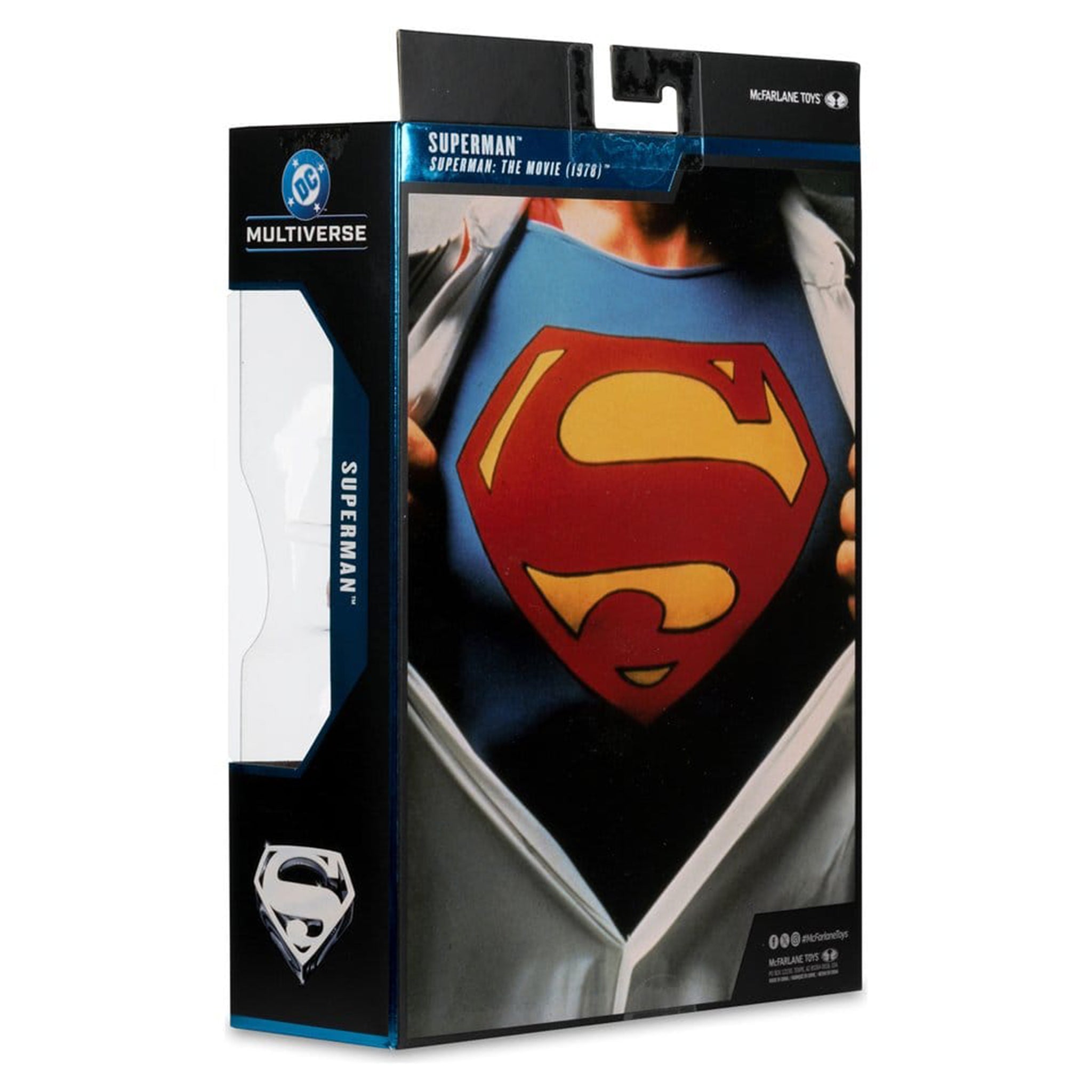 DC Multiverse Superman 1978 Christopher Reeve McFarlane Toys Action Figure Deluxe Theatrical Edition