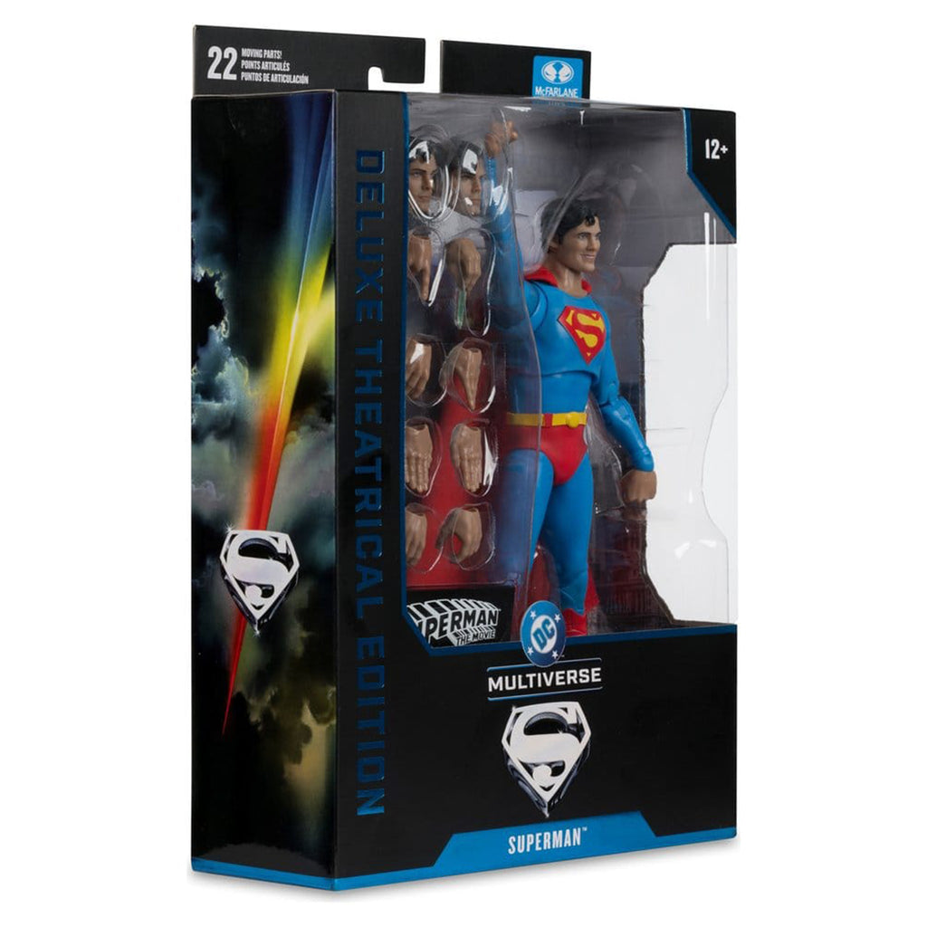 DC Multiverse Superman 1978 Christopher Reeve McFarlane Toys Action Figure Deluxe Theatrical Edition