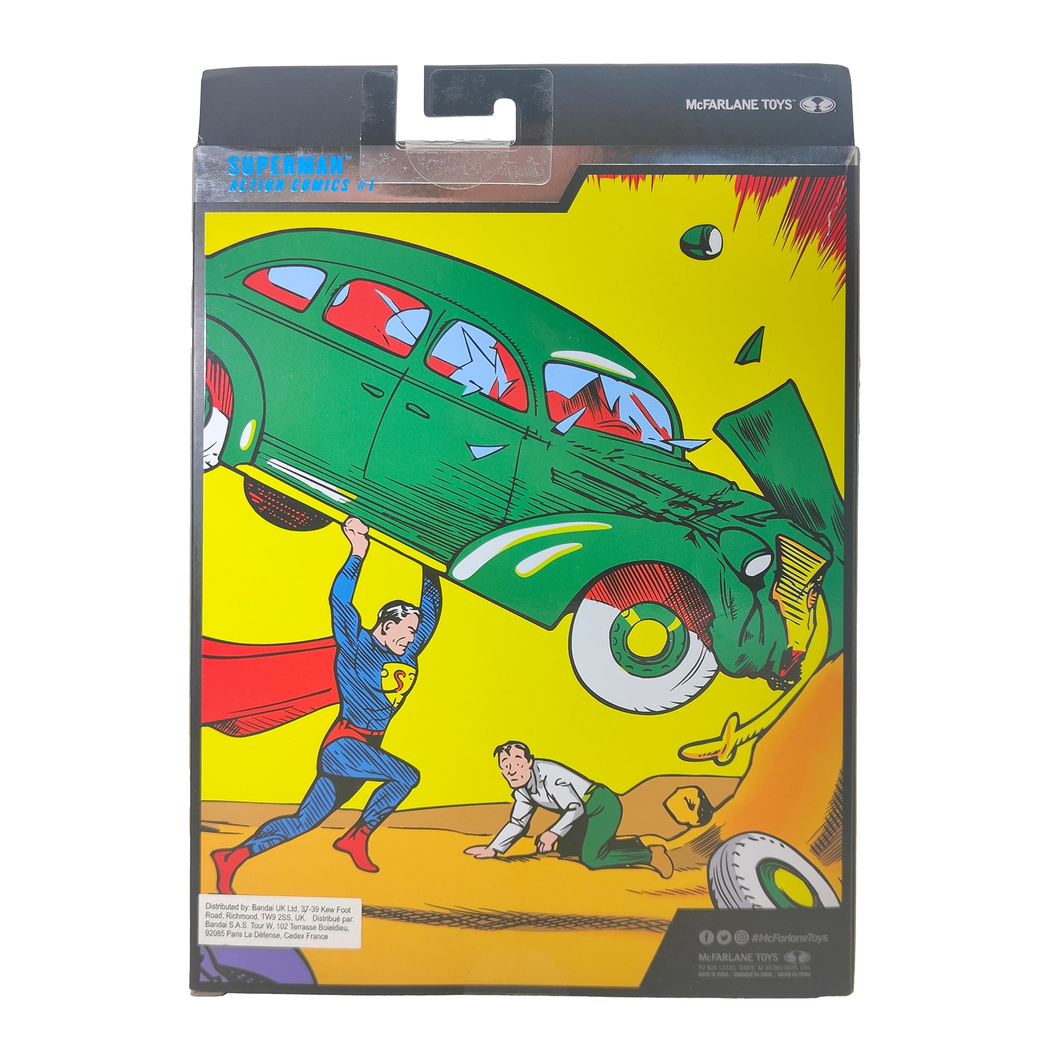 DC Multiverse Superman Action Comics #1 Collector Edition McFarlane Toys Action Figure 2023 18cm – Superman, McFarlane Toys, 18 cm, 2023, pre-owned collector piece, Uncanny Collectibles Dublin Ireland