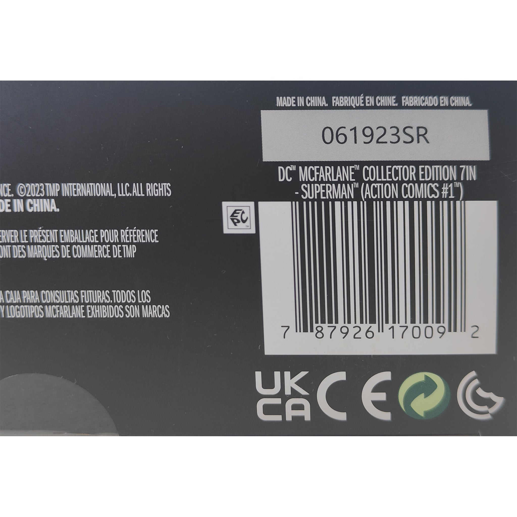 DC Multiverse Superman Action Comics #1 Collector Edition McFarlane Toys Action Figure 2023 18cm – Superman, McFarlane Toys, 18 cm, 2023, pre-owned collector piece, Uncanny Collectibles Dublin Ireland