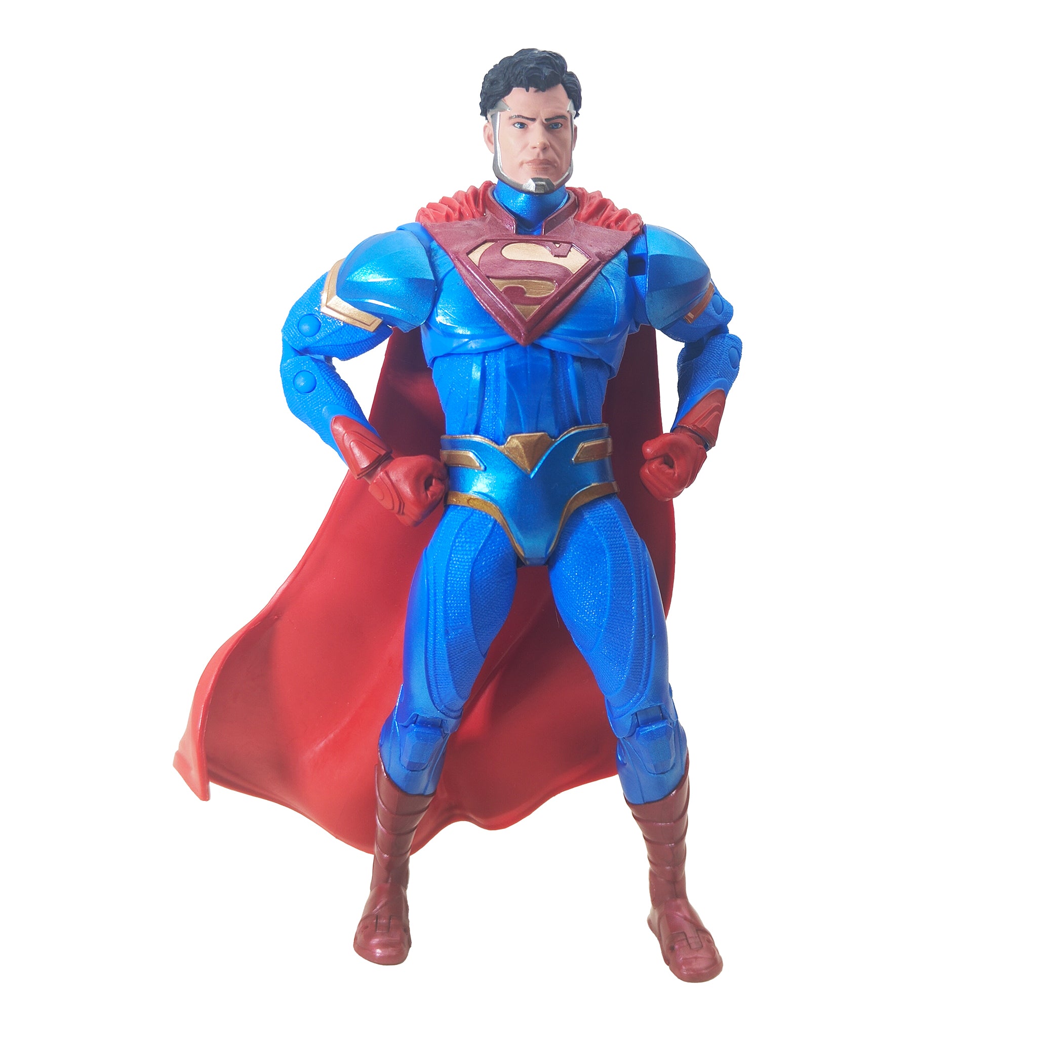 DC Multiverse Superman Injustice 2 McFarlane Toys Action Figure 2023 18cm – Superman, McFarlane Toys, 18 cm, 2023, pre-owned collector piece, Uncanny Collectibles Dublin Ireland