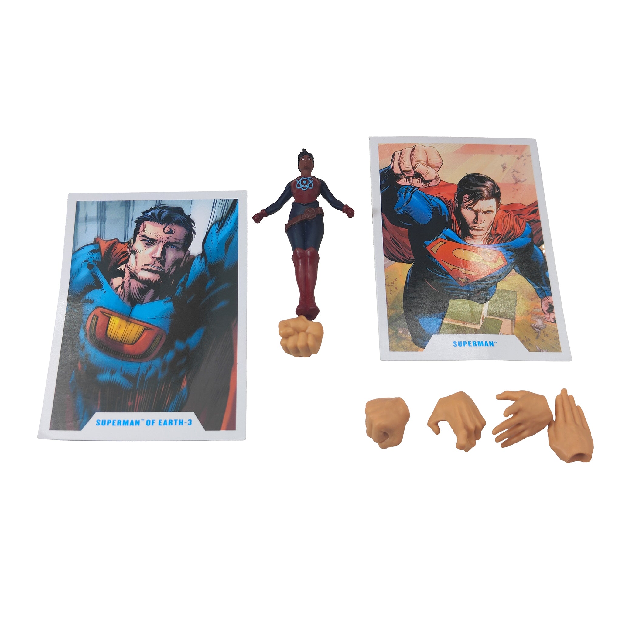 DC Multiverse Superman vs Superman of Earth 3 Ultraman McFarlane Toys Action Figure – DC Heroes, McFarlane Toys, 18 cm, pre-owned collector piece, Uncanny Collectibles Dublin Ireland