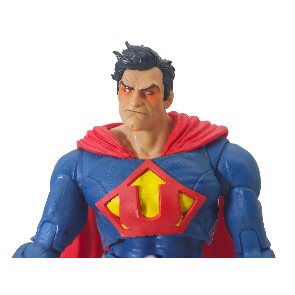 DC Multiverse Superman vs Superman of Earth 3 Ultraman McFarlane Toys Action Figure – DC Heroes, McFarlane Toys, 18 cm, pre-owned collector piece, Uncanny Collectibles Dublin Ireland