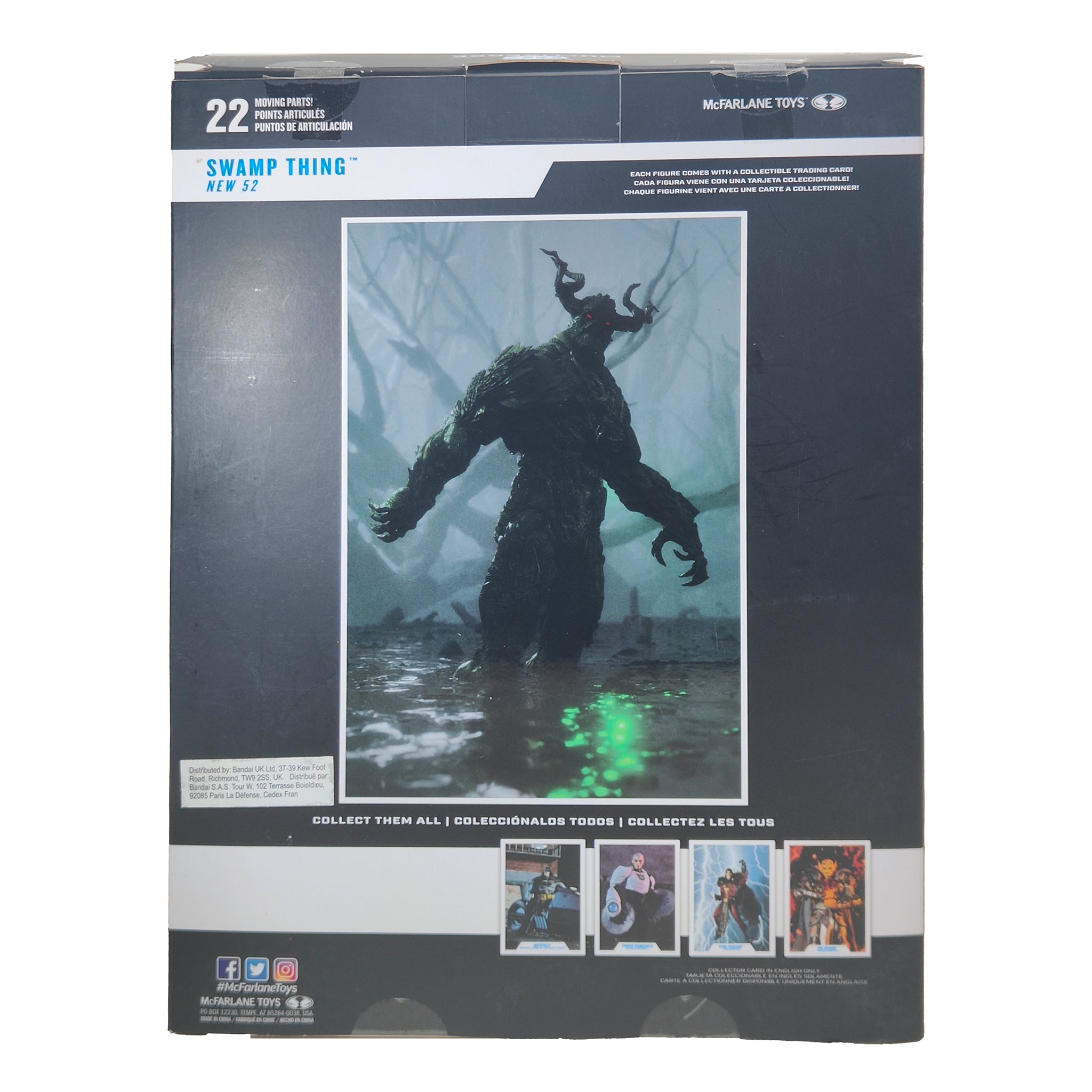 DC Multiverse Swamp Thing New 52 McFarlane Toys Action Figure 2021 30cm – DC Heroes, McFarlane Toys, 30 cm, 2021, pre-owned collector piece, Uncanny Collectibles Dublin Ireland