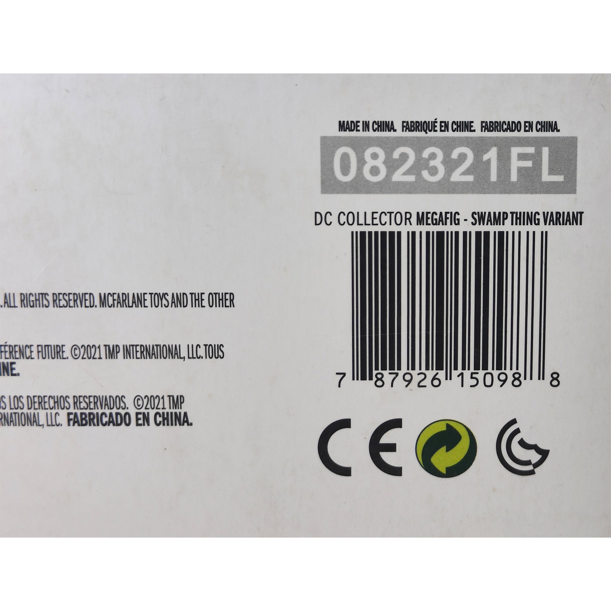 DC Multiverse Swamp Thing New 52 McFarlane Toys Action Figure 2021 30cm – DC Heroes, McFarlane Toys, 30 cm, 2021, pre-owned collector piece, Uncanny Collectibles Dublin Ireland