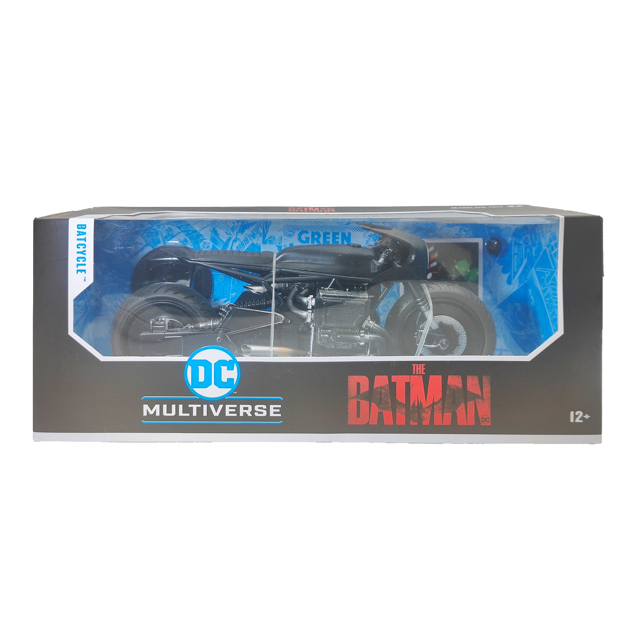 DC Multiverse The Batman Batcycle McFarlane Toys Action Figure 2022 – Batman, McFarlane Toys, 18 cm, 2022, pre-owned collector piece, Uncanny Collectibles Dublin Ireland