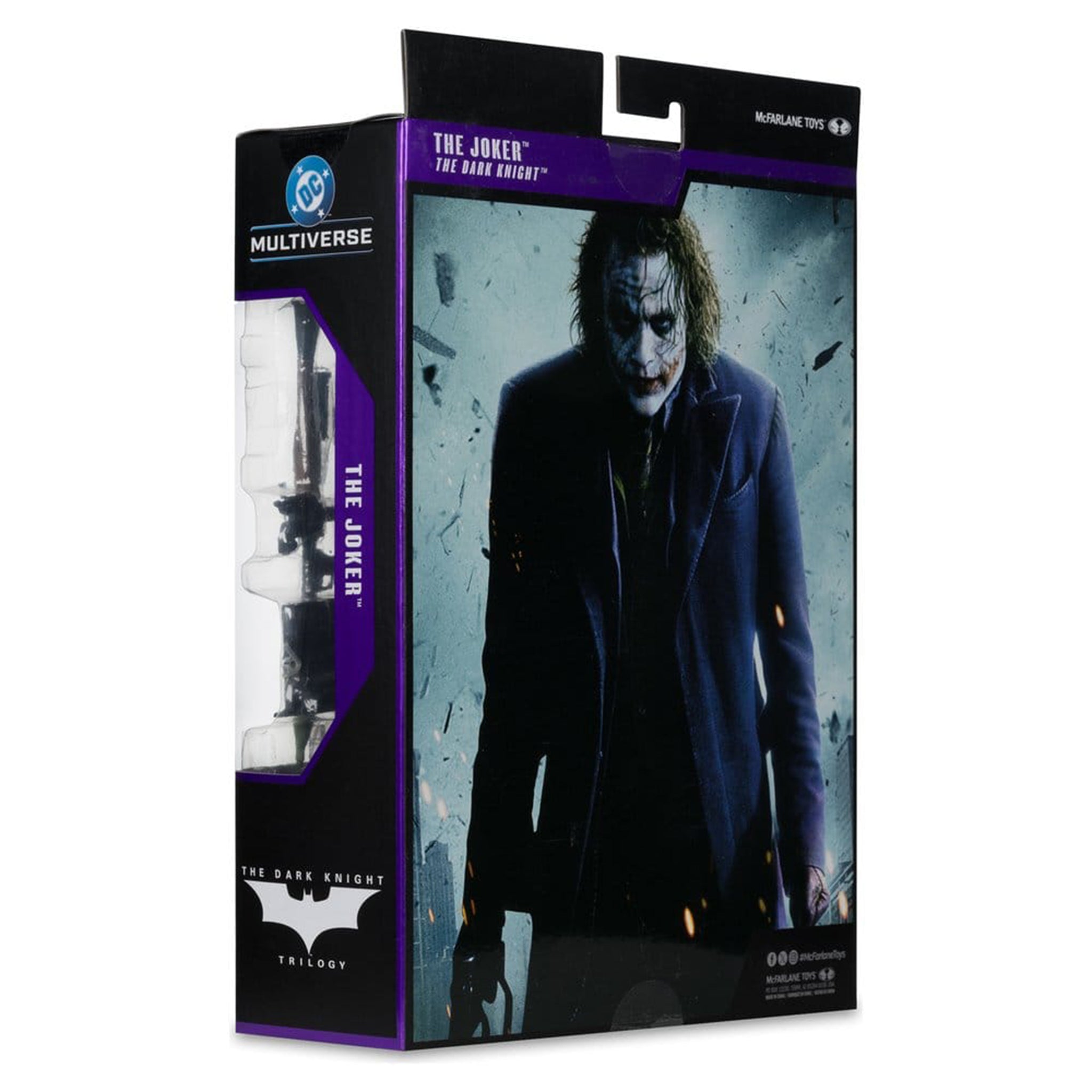 DC Multiverse The Dark Knight Joker Heath Ledger McFarlane Toys Action Figure Deluxe Theatrical Edition