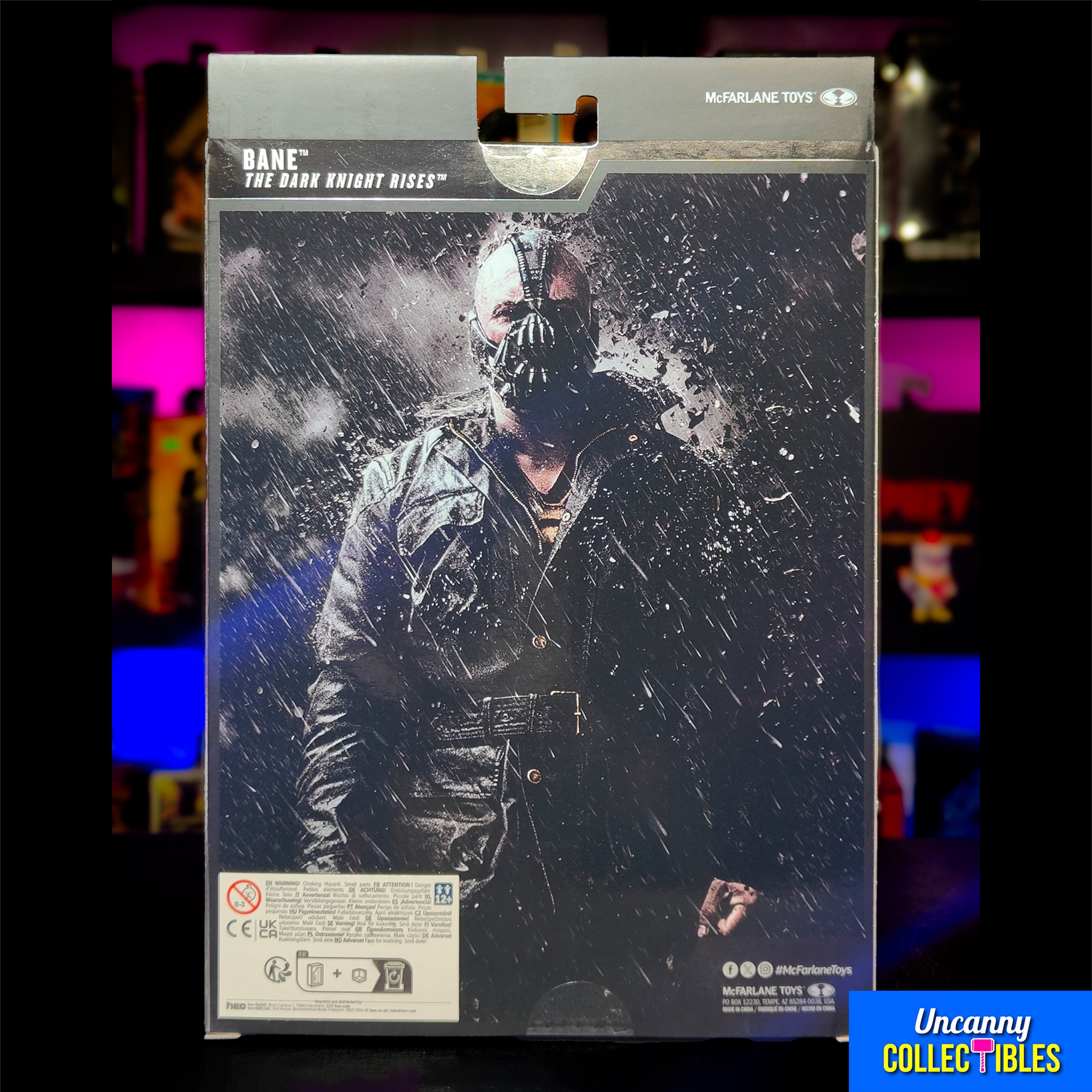 DC Multiverse The Dark Knight Rises Bane McFarlane Toys Action Figure Deluxe Theatrical Edition – Batman, McFarlane Toys, 19 cm, brand new collector item, Uncanny Collectibles Dublin Ireland