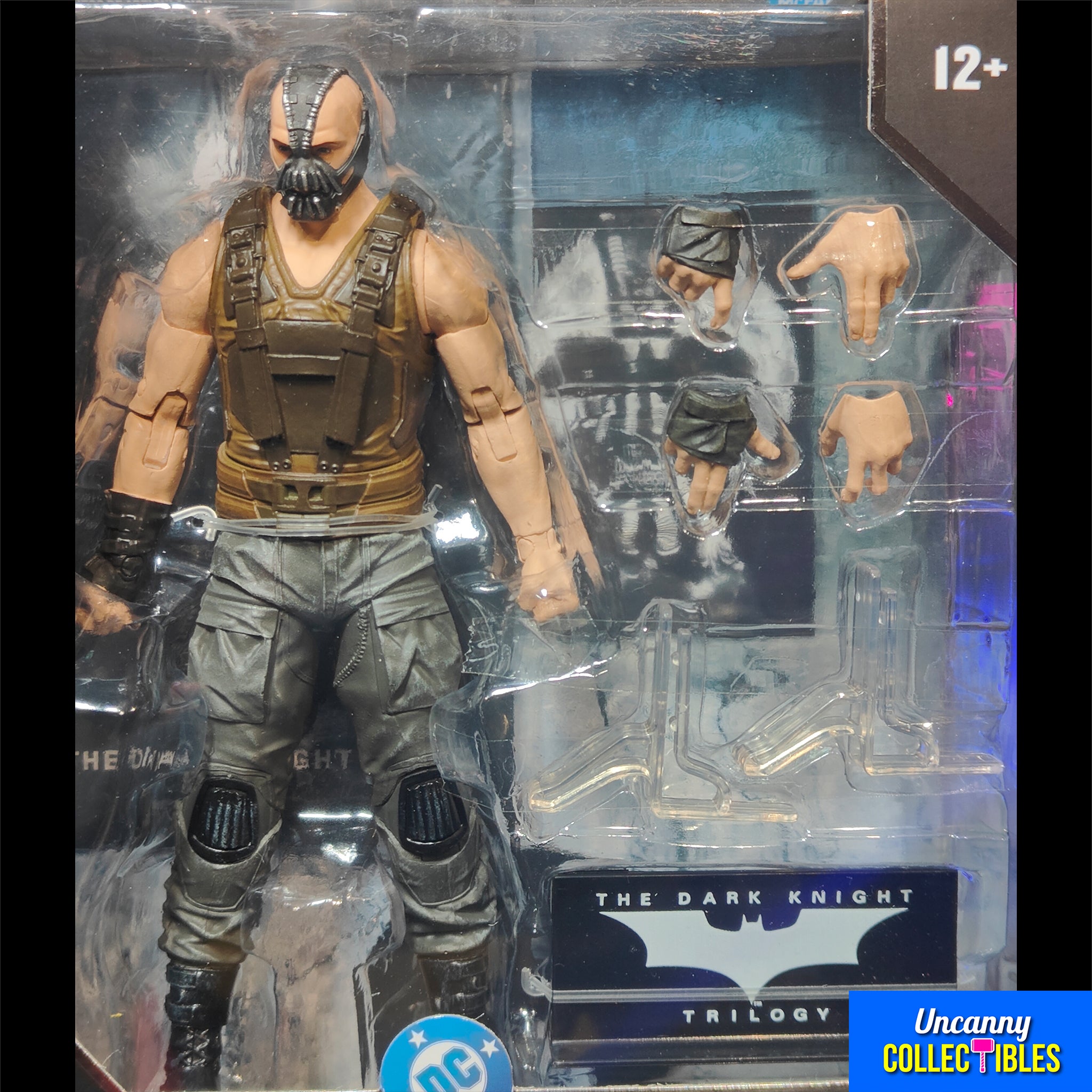 DC Multiverse The Dark Knight Rises Bane McFarlane Toys Action Figure Deluxe Theatrical Edition – Batman, McFarlane Toys, 19 cm, brand new collector item, Uncanny Collectibles Dublin Ireland