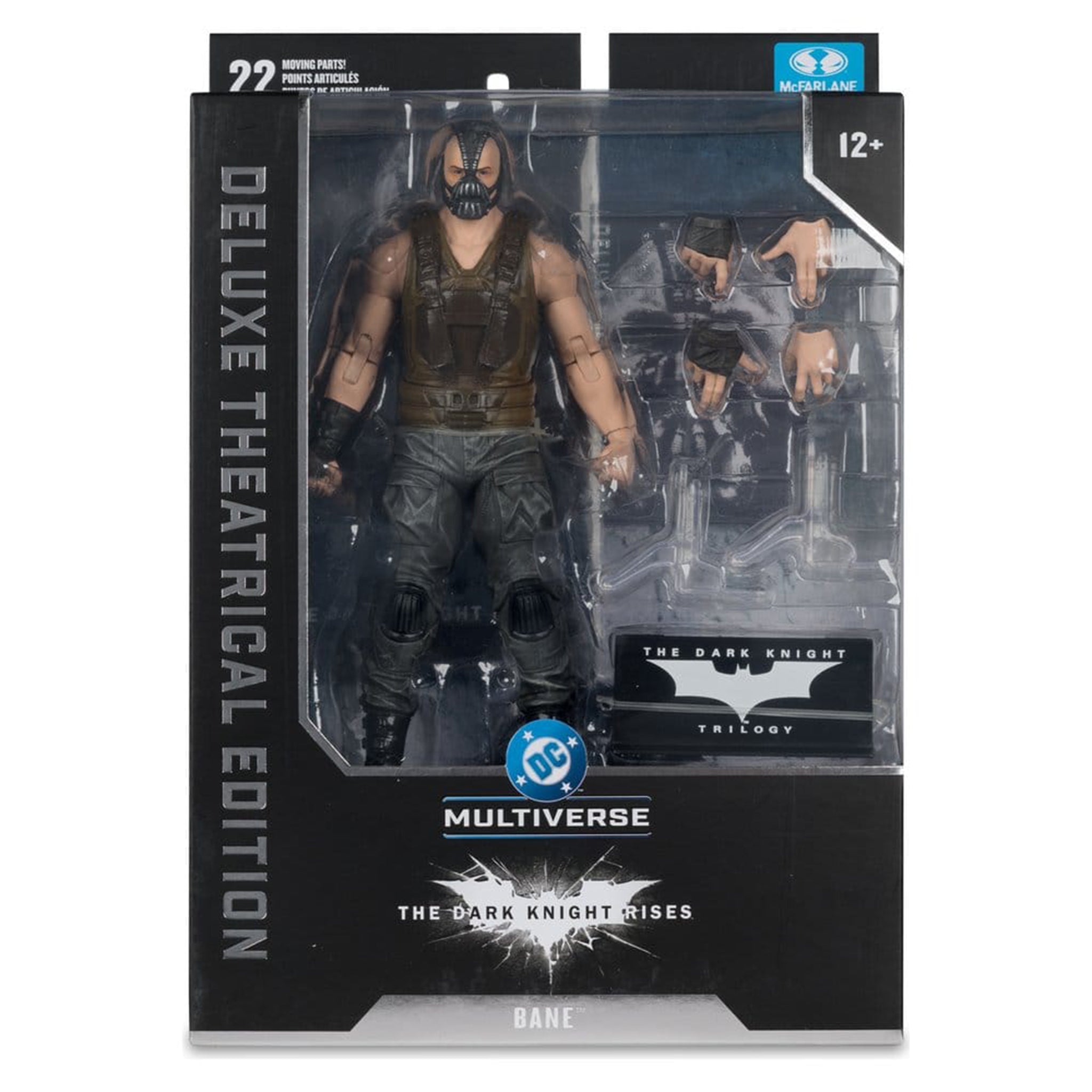 DC Multiverse The Dark Knight Rises Bane McFarlane Toys Action Figure Deluxe Theatrical Edition – Batman, McFarlane Toys, 19 cm, brand new collector item, Uncanny Collectibles Dublin Ireland