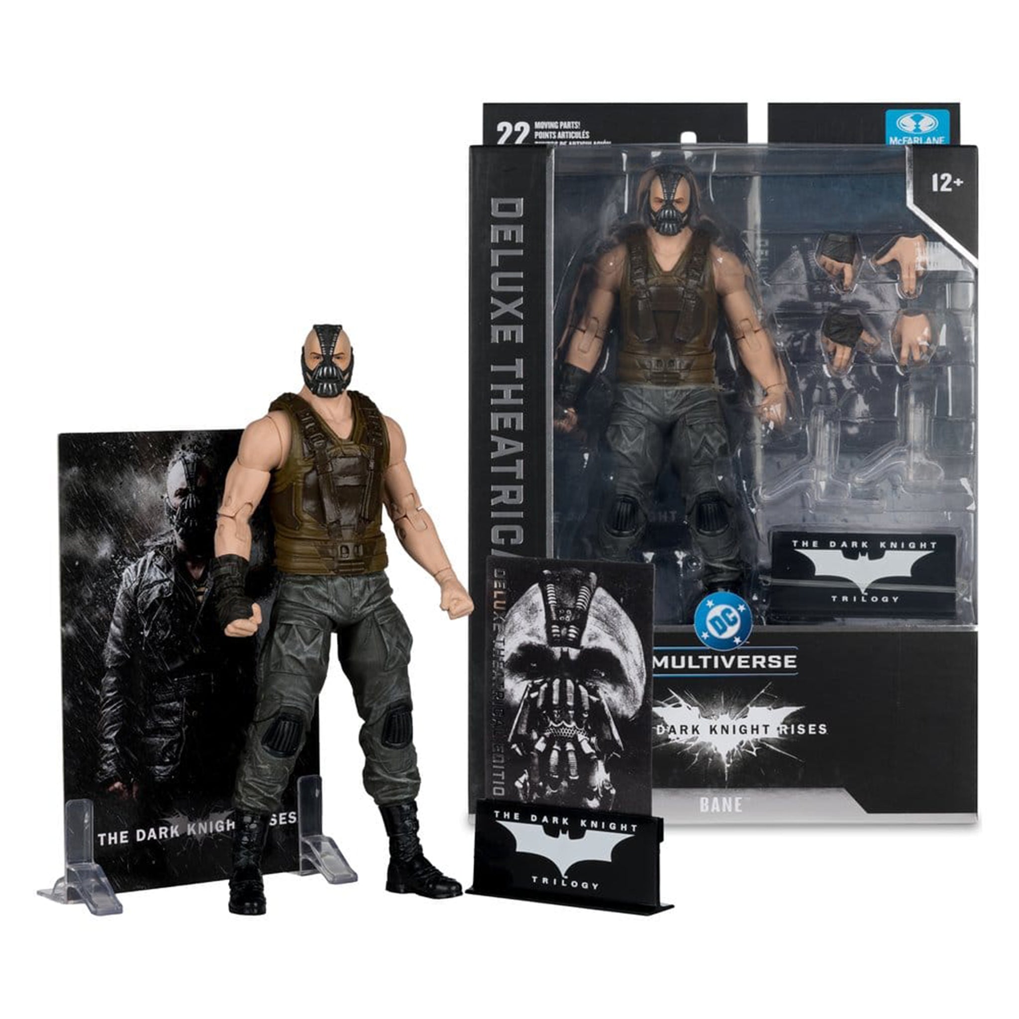 DC Multiverse The Dark Knight Rises Bane McFarlane Toys Action Figure Deluxe Theatrical Edition – Batman, McFarlane Toys, 19 cm, brand new collector item, Uncanny Collectibles Dublin Ireland
