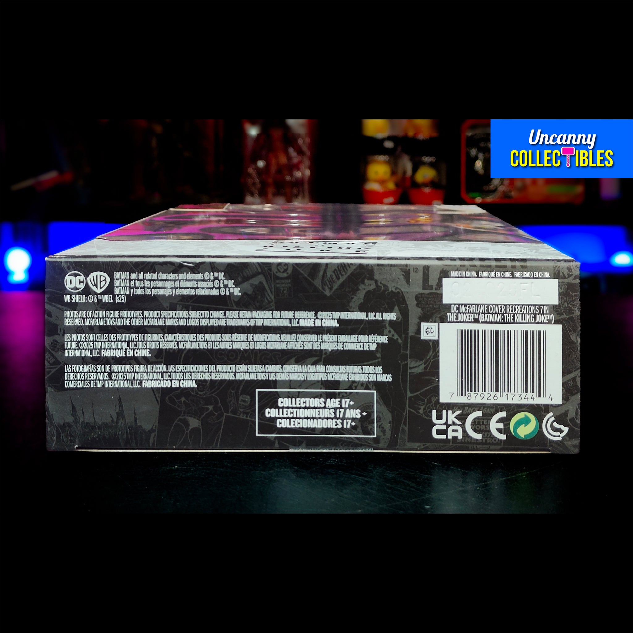 DC Multiverse The Joker Batman The Killing Joke Gold Label 18 cm Action Figure – Batman, McFarlane Toys, 18 cm, 2025, brand new collector item, Uncanny Collectibles Dublin Ireland