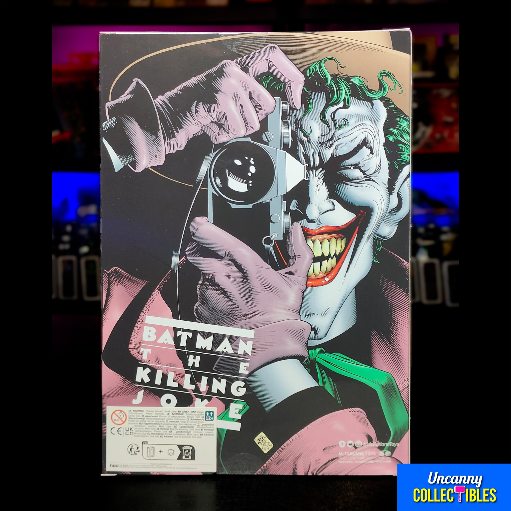 DC Multiverse The Joker Batman The Killing Joke Gold Label 18 cm Action Figure – Batman, McFarlane Toys, 18 cm, 2025, brand new collector item, Uncanny Collectibles Dublin Ireland