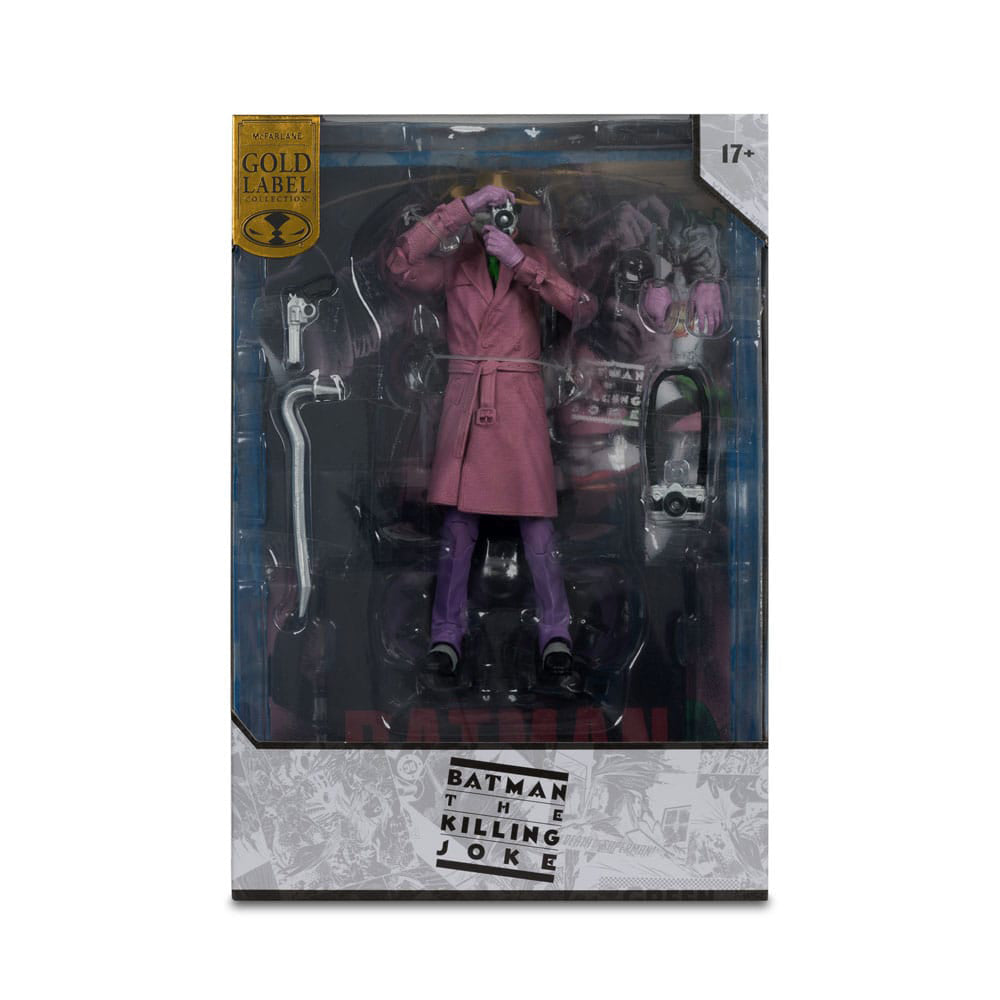 DC Multiverse The Joker Batman The Killing Joke Gold Label 18 cm Action Figure – Batman, McFarlane Toys, 18 cm, 2025, brand new collector item, Uncanny Collectibles Dublin Ireland