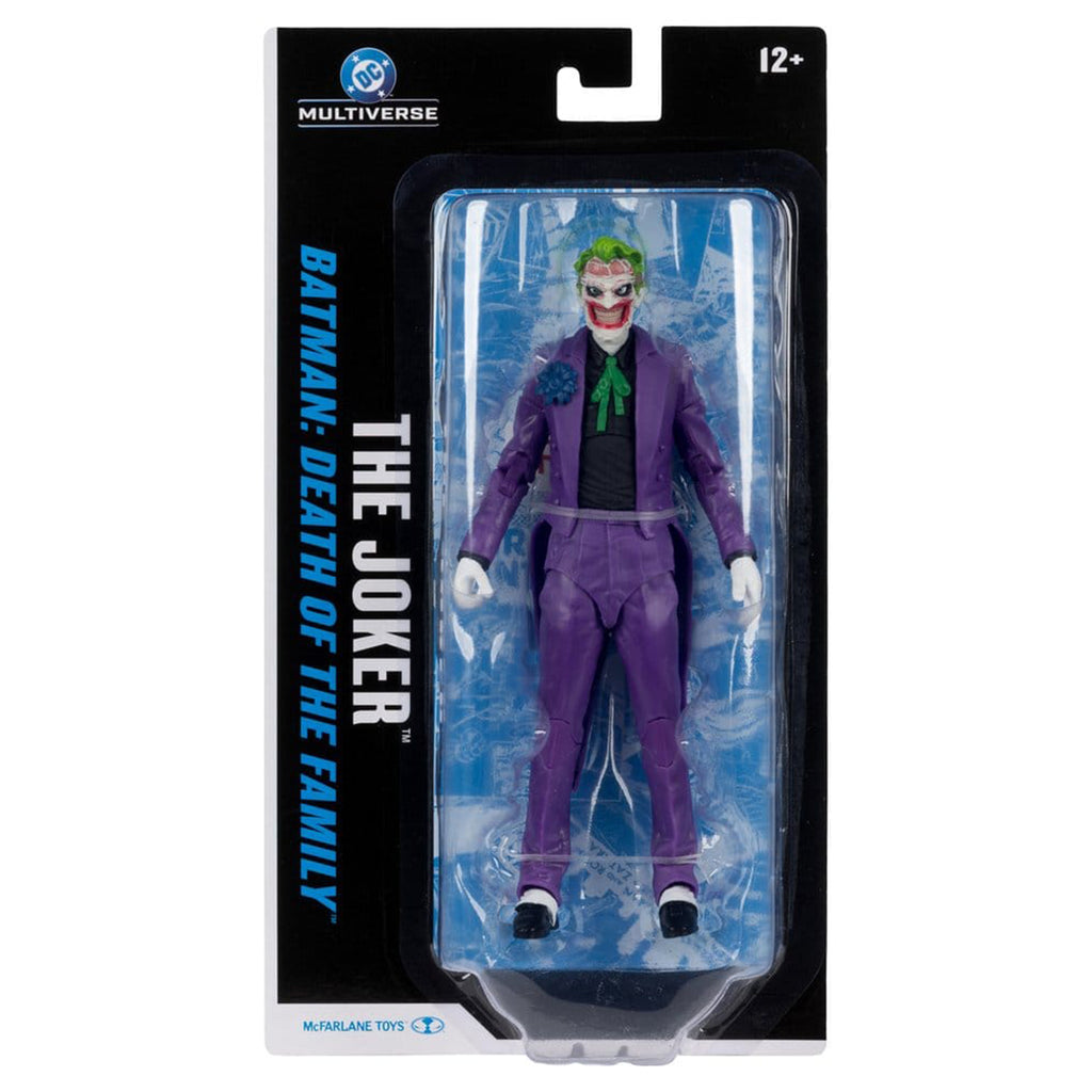 DC Multiverse The Joker Death of the Family McFarlane Toys Action Figure – Batman, McFarlane Toys, 18 cm, brand new collector item, Uncanny Collectibles Dublin Ireland