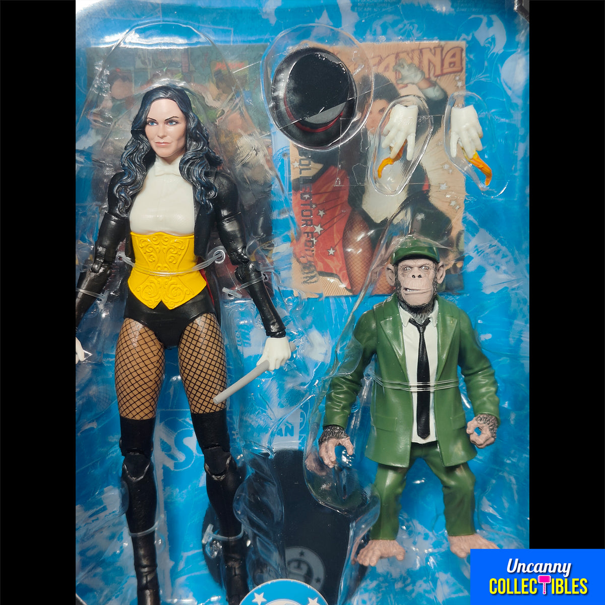 DC Multiverse Zatanna with Detective Chimp McFarlane Collector Edition - photo 3 of 24