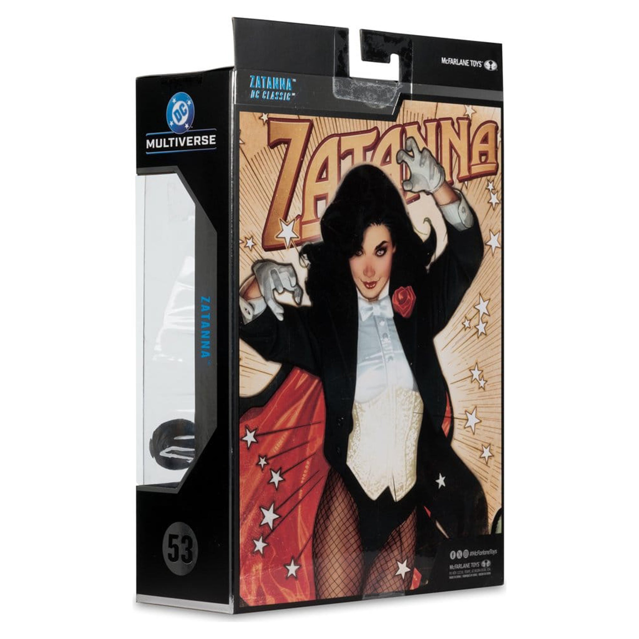 DC Multiverse  Zatanna with Detective Chimp McFarlane Toys Action Figure Collector Edition