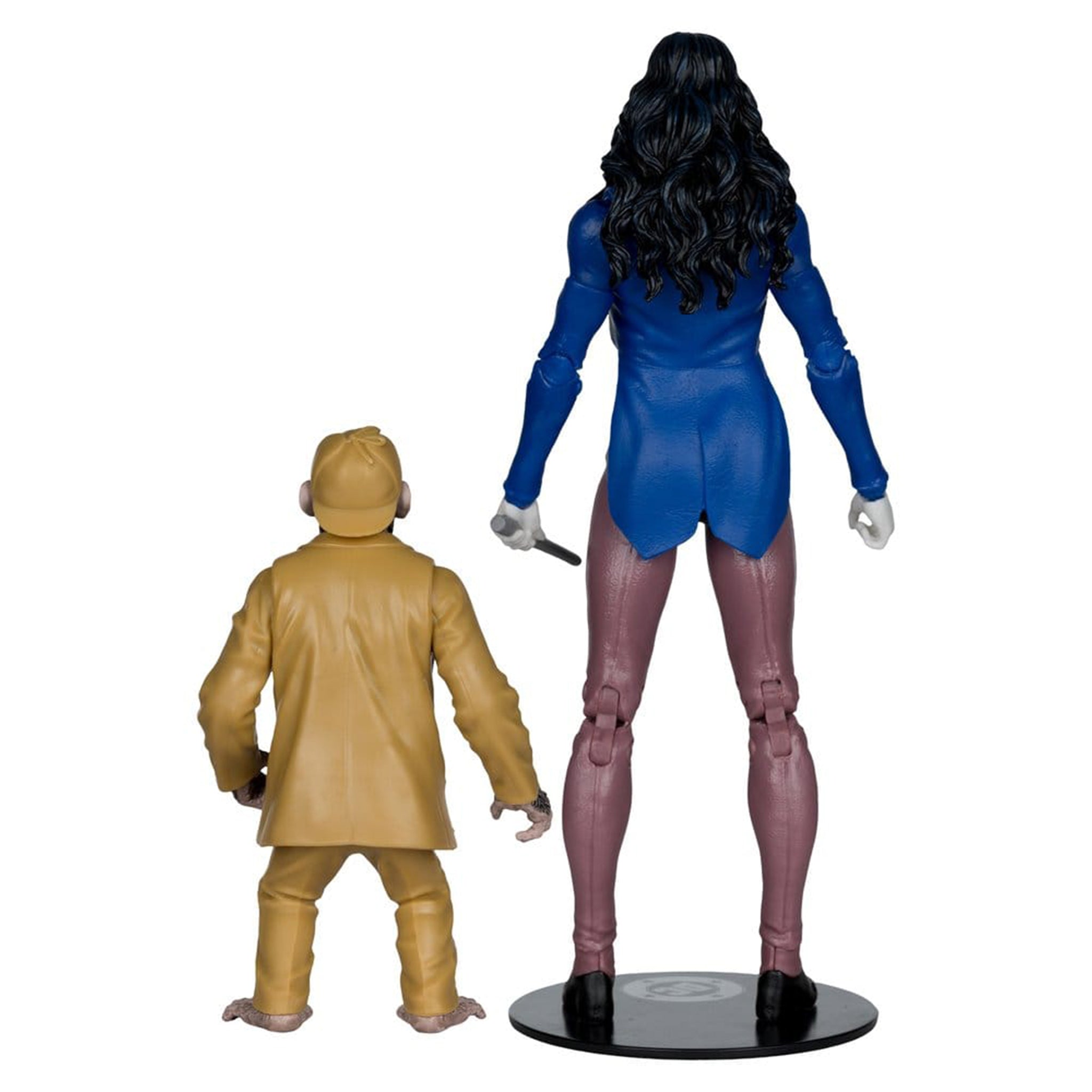 DC Multiverse  Zatanna with Detective Chimp McFarlane Toys Action Figure Collector Edition