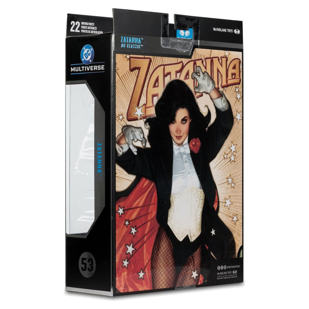 DC Multiverse  Zatanna with Detective Chimp McFarlane Toys Action Figure Collector Edition