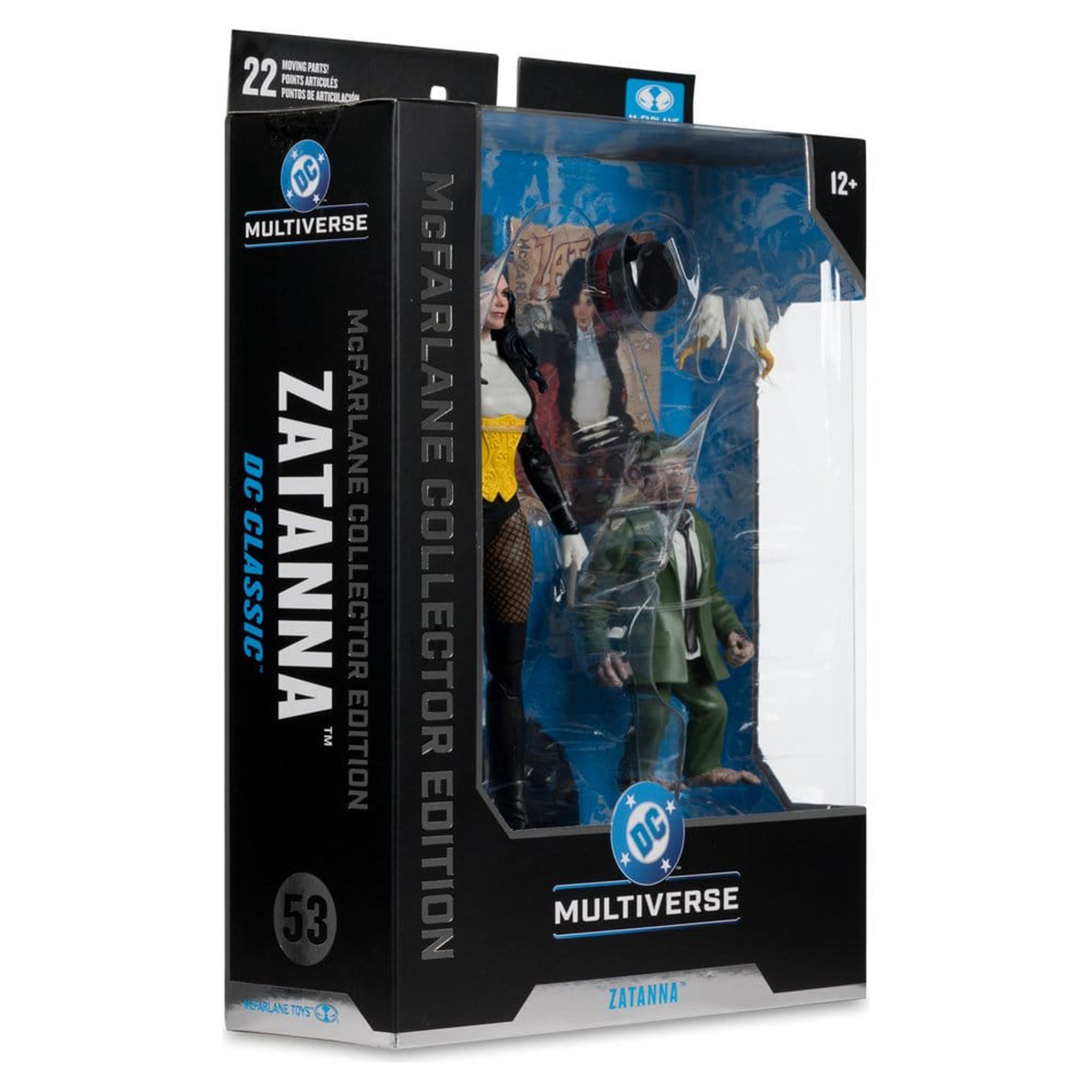 DC Multiverse  Zatanna with Detective Chimp McFarlane Toys Action Figure Collector Edition