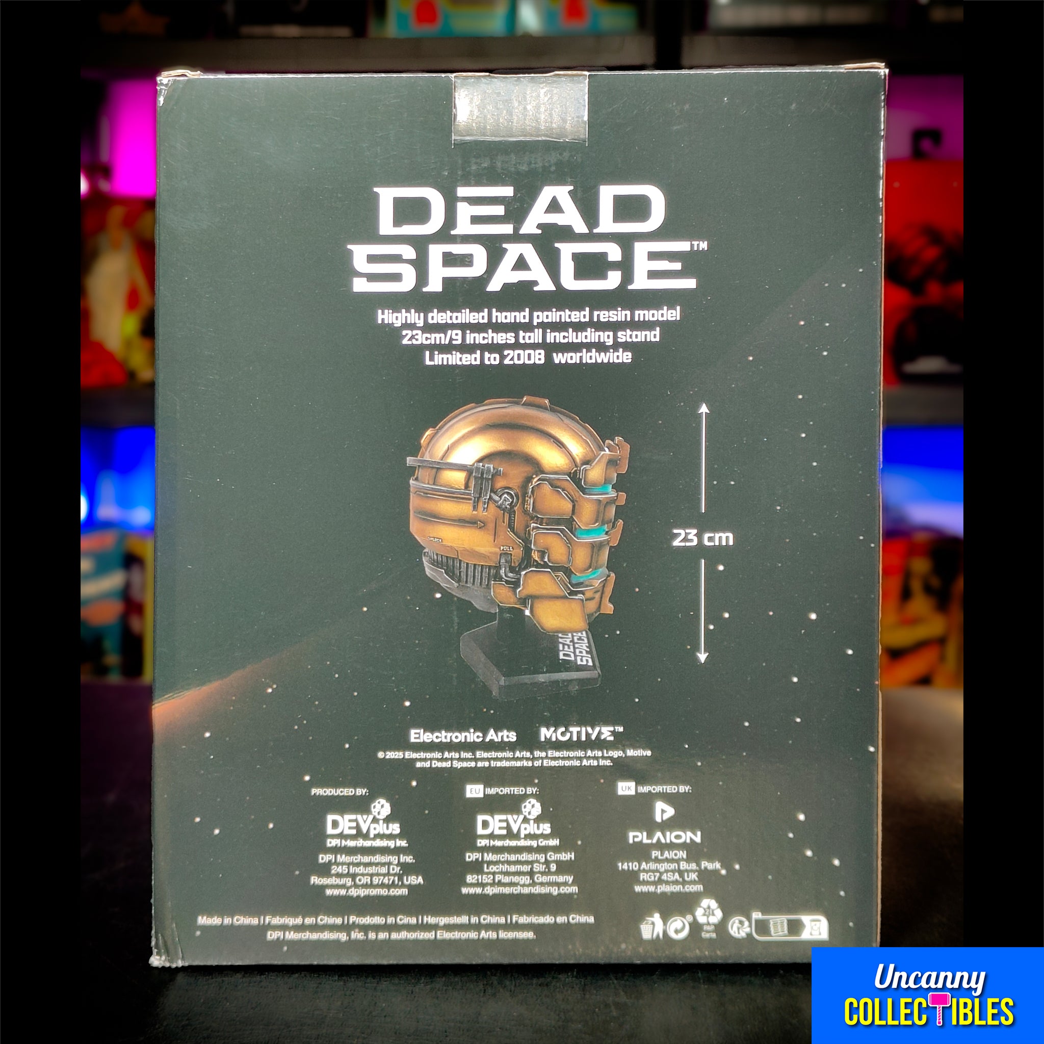 Dead Space Isaac Clarke Replica Helmet Limited Edition FaNaTtik – Video Game Characters, Fanattik, 23 cm, brand new collector item, Uncanny Collectibles Dublin Ireland