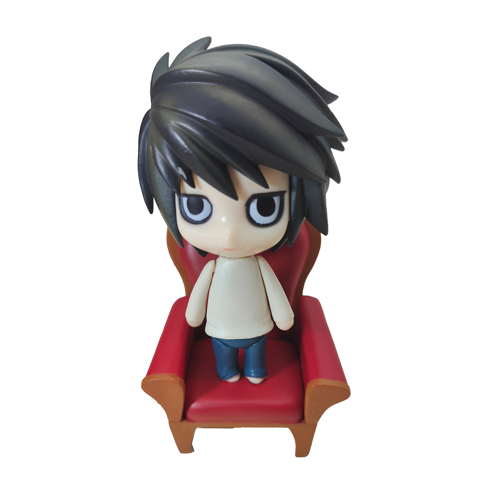 Death Note Detective L Lawliet Nendoroid Series #17 Anime Figure Good Smile Company 2007 – Anime & Manga, Good Smile Company, 10 cm, 2007, pre-owned collector piece, Uncanny Collectibles Dublin Ireland