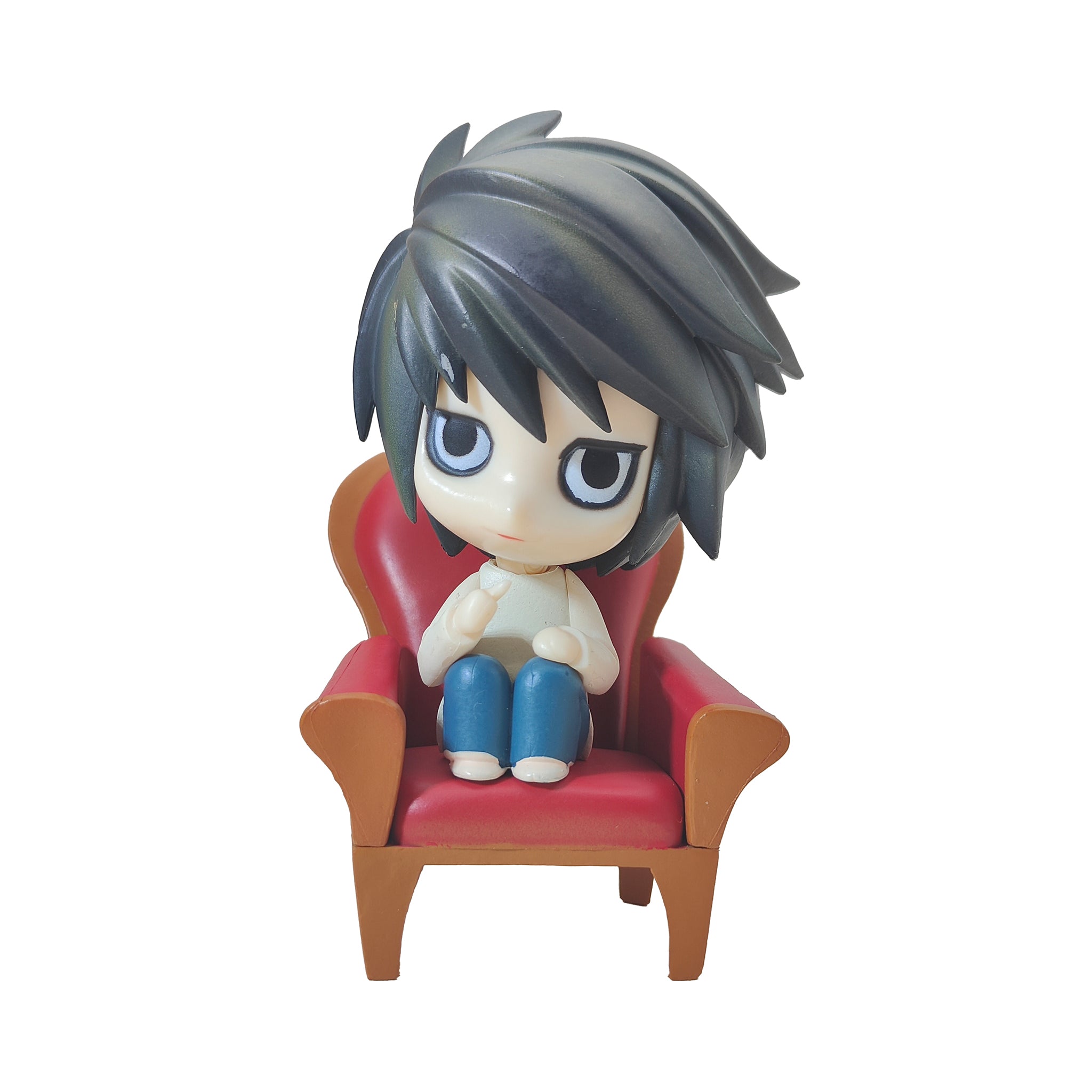 Death Note Detective L Lawliet Nendoroid Series #17 Anime Figure Good Smile Company 2007 – Anime & Manga, Good Smile Company, 10 cm, 2007, pre-owned collector piece, Uncanny Collectibles Dublin Ireland