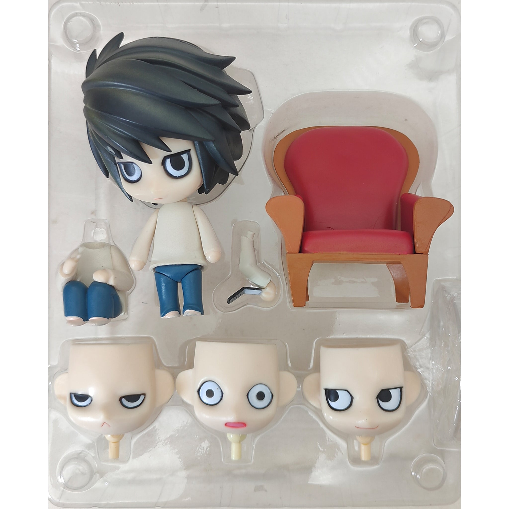 Death Note Detective L Lawliet Nendoroid Series #17 Anime Figure Good Smile Company 2007 – Anime & Manga, Good Smile Company, 10 cm, 2007, pre-owned collector piece, Uncanny Collectibles Dublin Ireland
