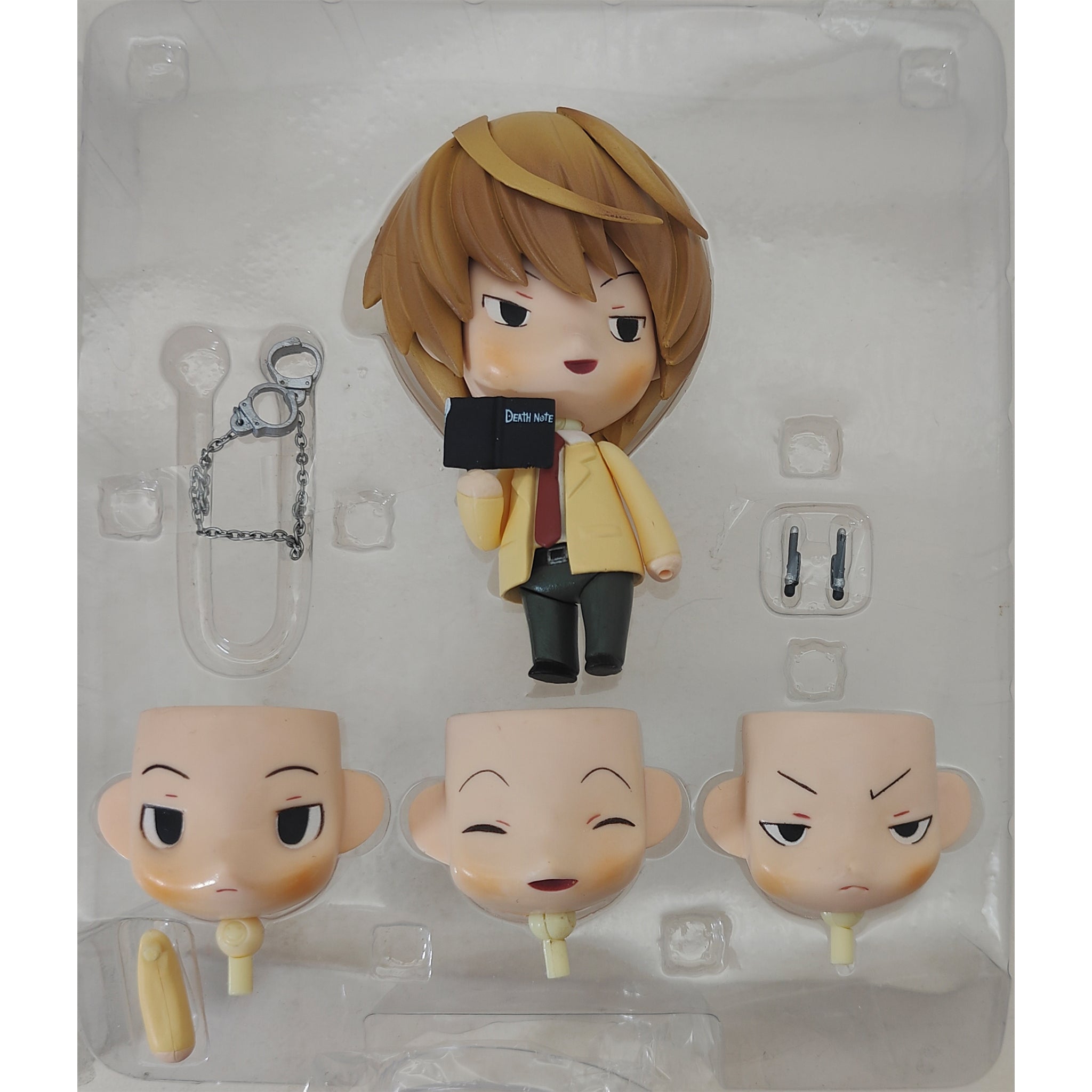 Death Note Light Yagami Nendoroid Series #12 Anime Figure Good Smile Company 2007 – Anime & Manga, Good Smile Company, 10 cm, 2007, pre-owned collector piece, Uncanny Collectibles Dublin Ireland