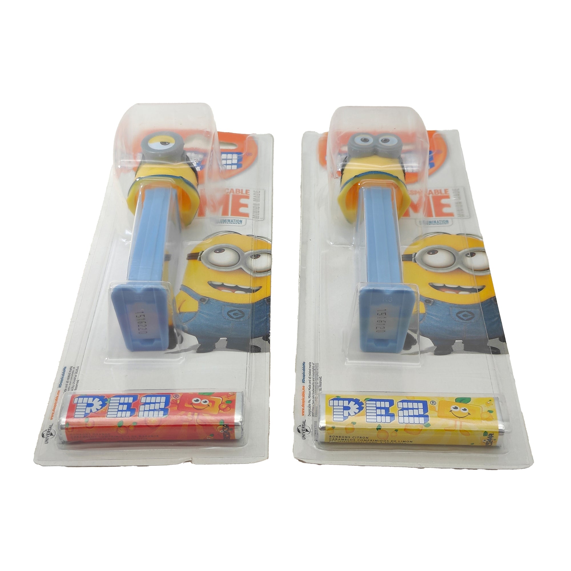 Despicable Me Minions PEZ Dispenser Bundle