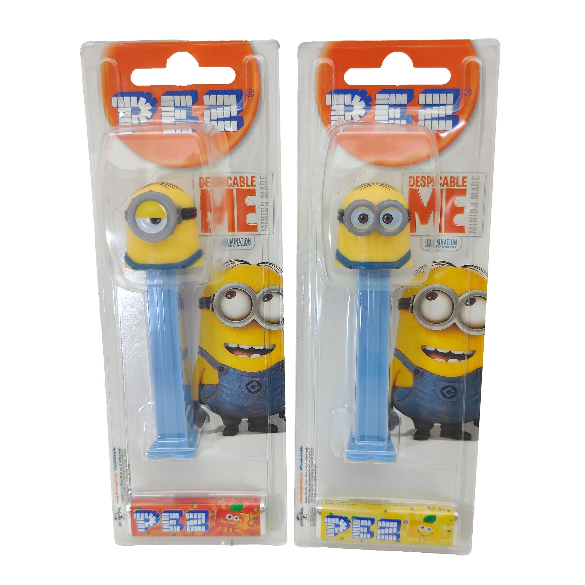 Despicable Me Minions PEZ Dispenser Bundle