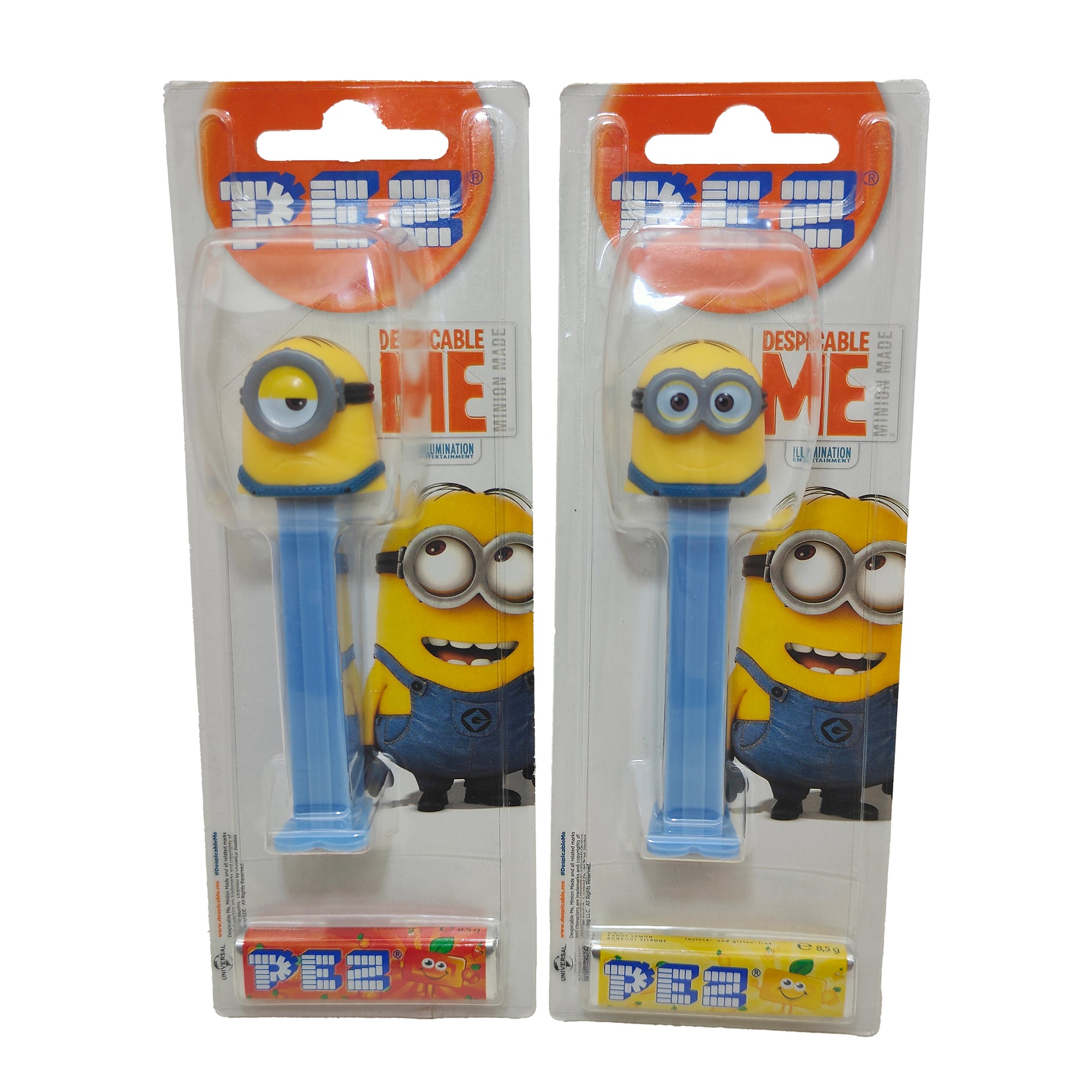 Despicable Me Minions PEZ Dispenser Bundle
