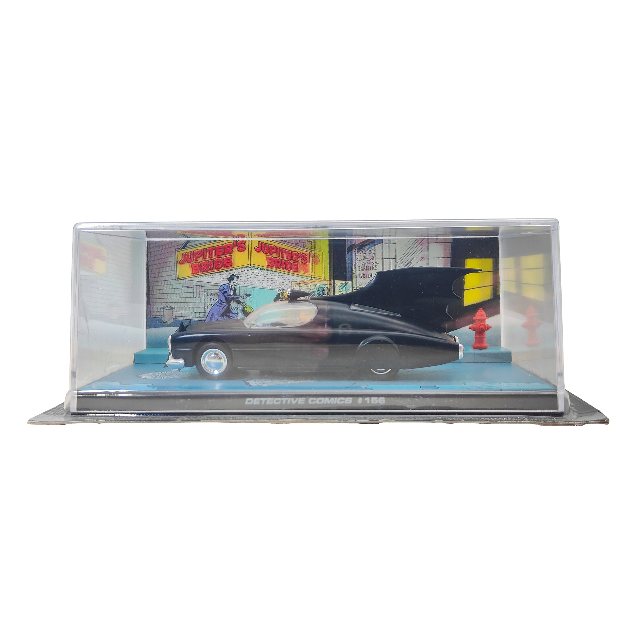 Detective Comics #156 Batmobile Eaglemoss Automobilia 1:43 Die Cast – Batman, Vintage Brands, 13 cm, pre-owned collector piece, Uncanny Collectibles Dublin Ireland