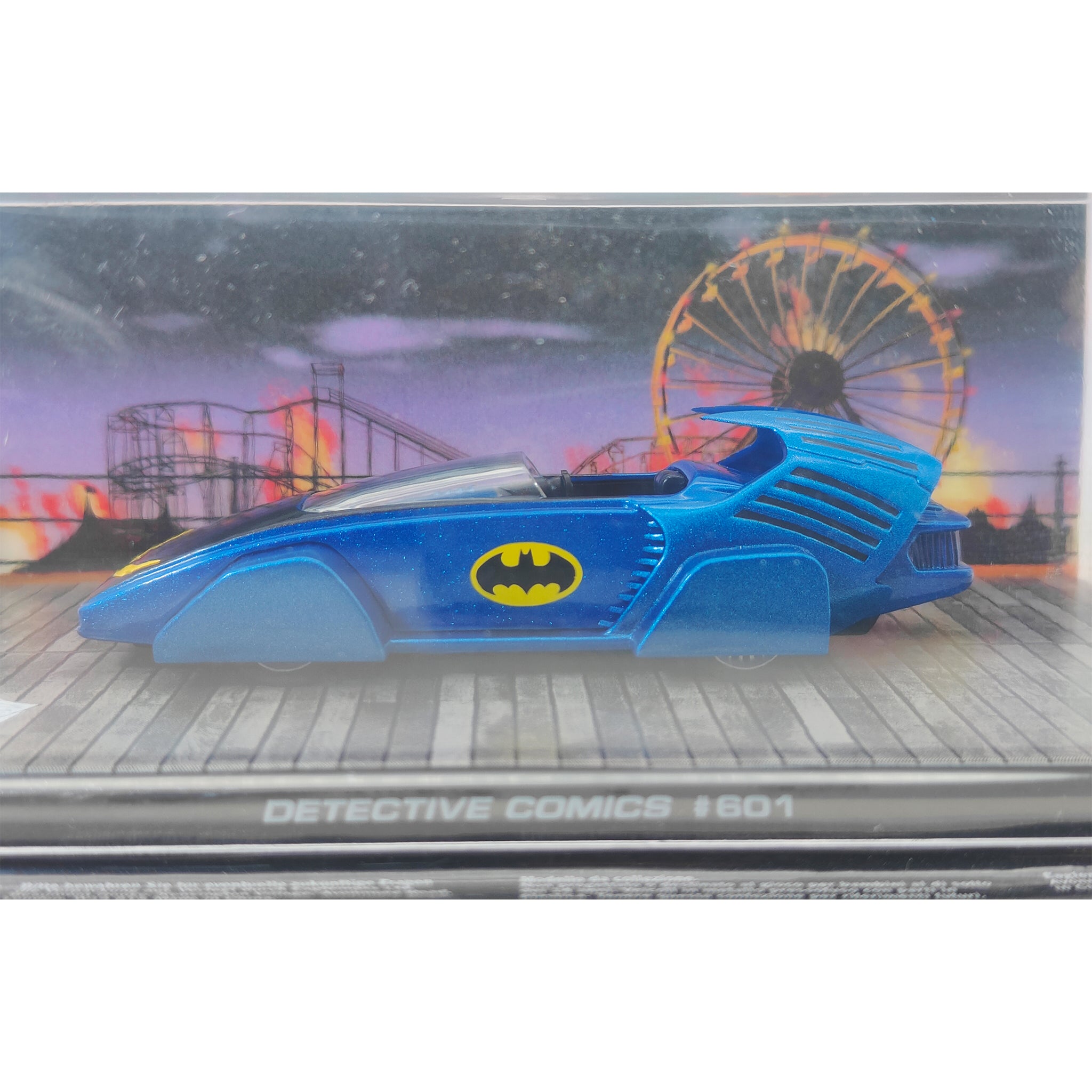 Detective Comics #601 Batmobile Eaglemoss Automobilia 1:43 Die Cast – Batman, Vintage Brands, 13 cm, pre-owned collector piece, Uncanny Collectibles Dublin Ireland