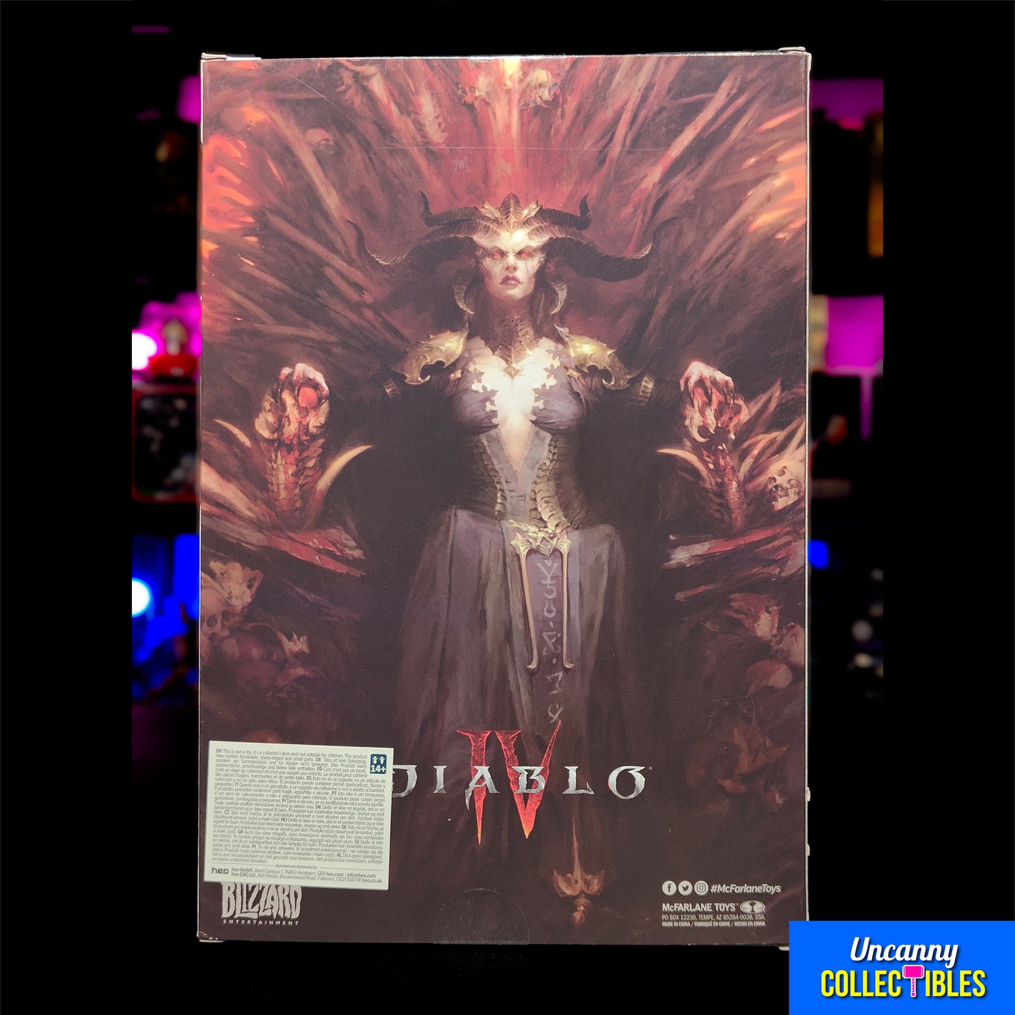 Diablo IV Lilith McFarlane Toys Elite Edition Action Figure 22 cm