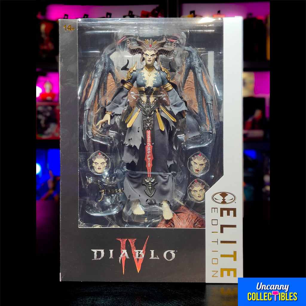 Diablo IV Lilith McFarlane Toys Elite Edition Action Figure 22 cm – Video Game Characters, McFarlane Toys, 22 cm, 2025, brand new collector item, Uncanny Collectibles Dublin Ireland