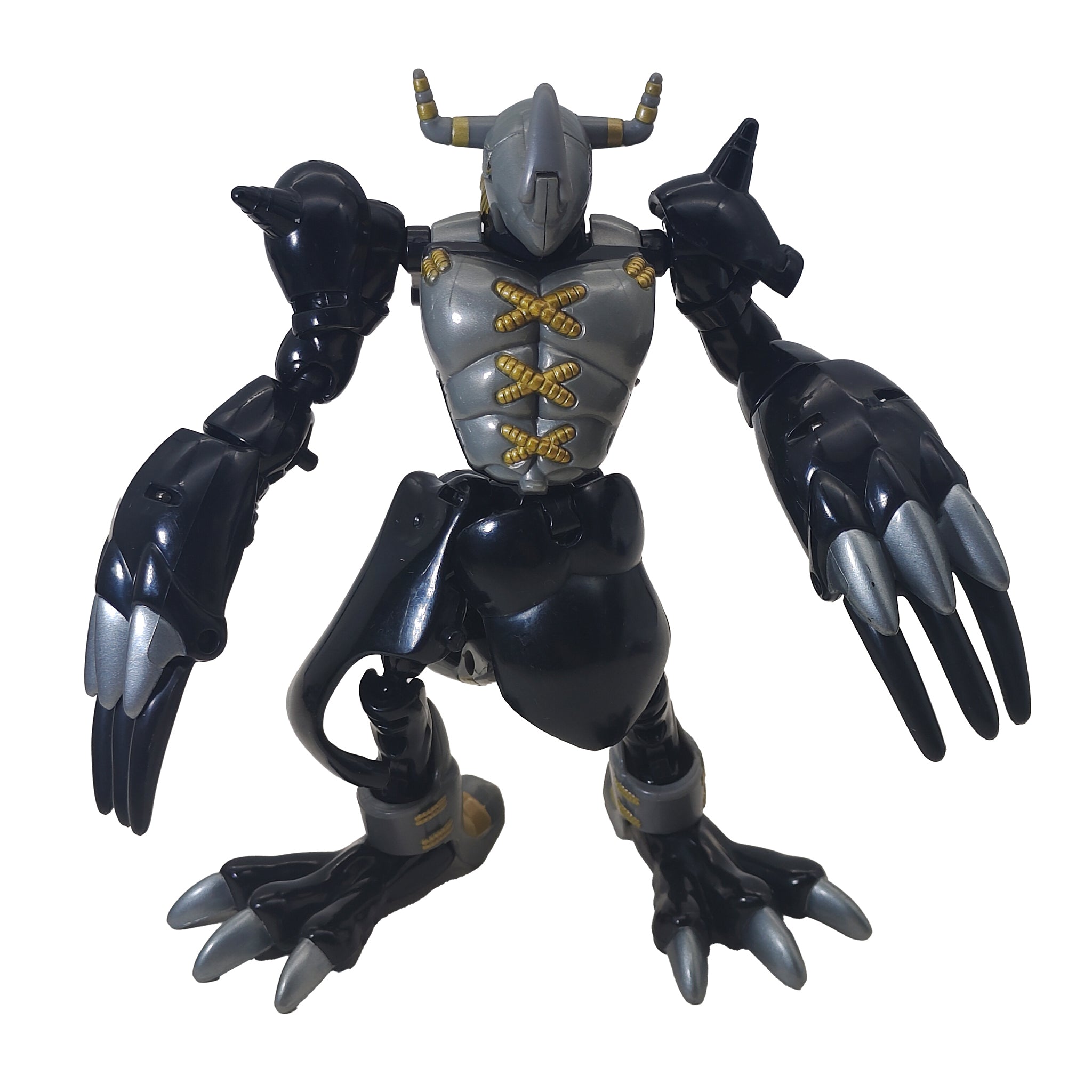 Digimon Digivolving BlackWarGreymon Bandai Action Figure 1999