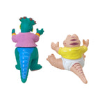 Dinosaurs TV Series Earl Fran Charlene Baby Sinclair Hasbro 1991 4 Figure Bundle